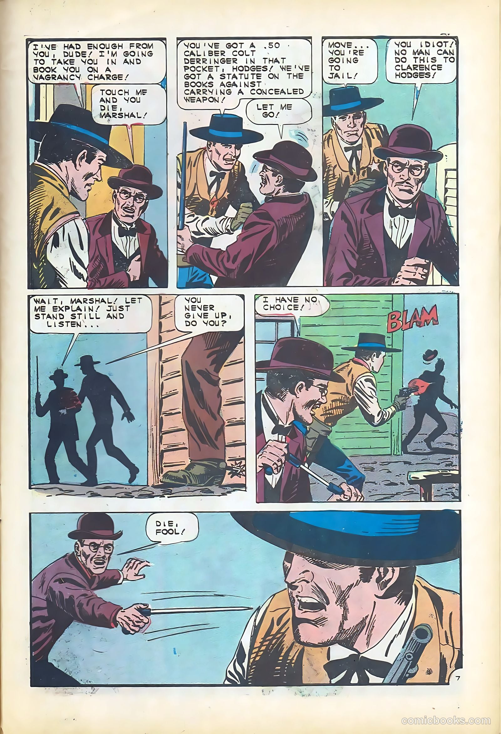 Wyatt Earp, Frontier Marshal #63 (1966) — page 30 of 35