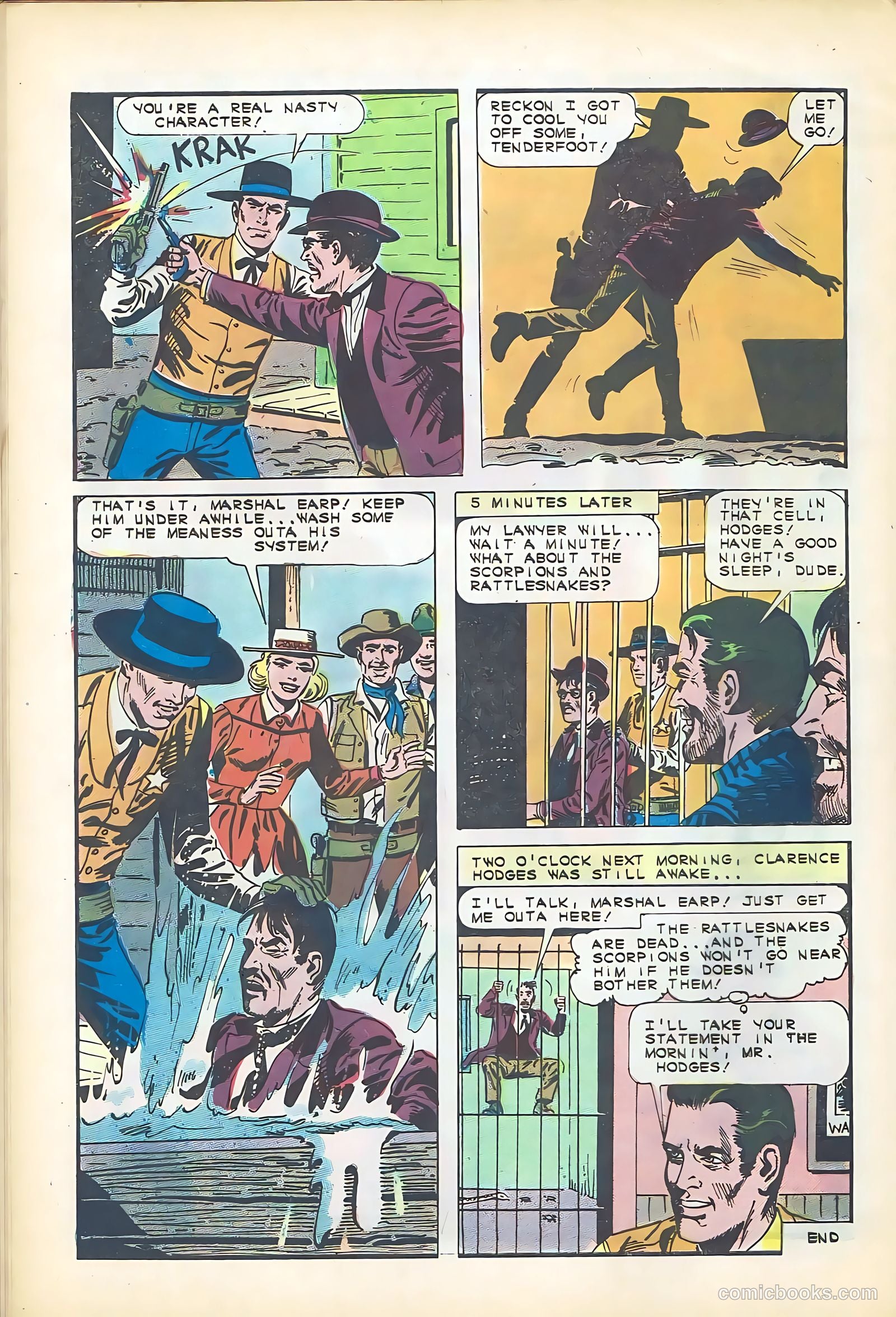 Wyatt Earp, Frontier Marshal #63 (1966) — page 31 of 35