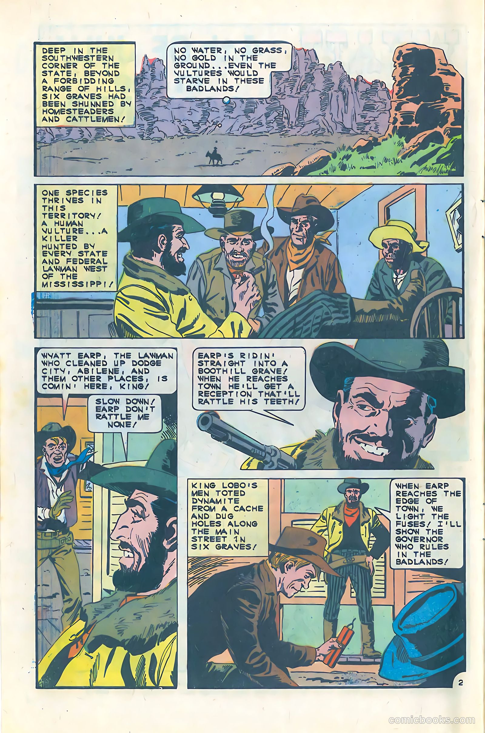 Wyatt Earp, Frontier Marshal #64 (1966) — page 4 of 36