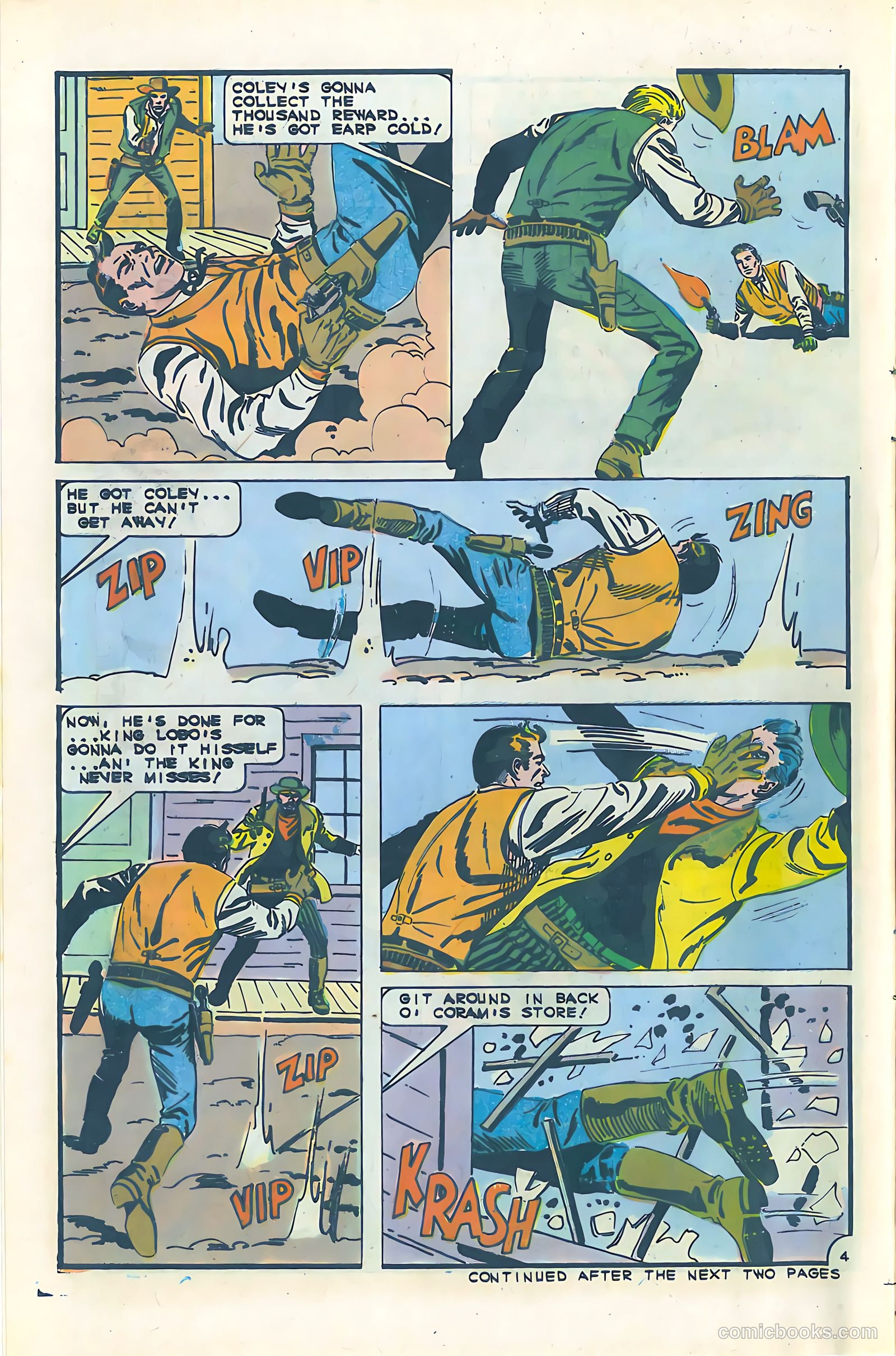 Wyatt Earp, Frontier Marshal #64 (1966) — page 6 of 36
