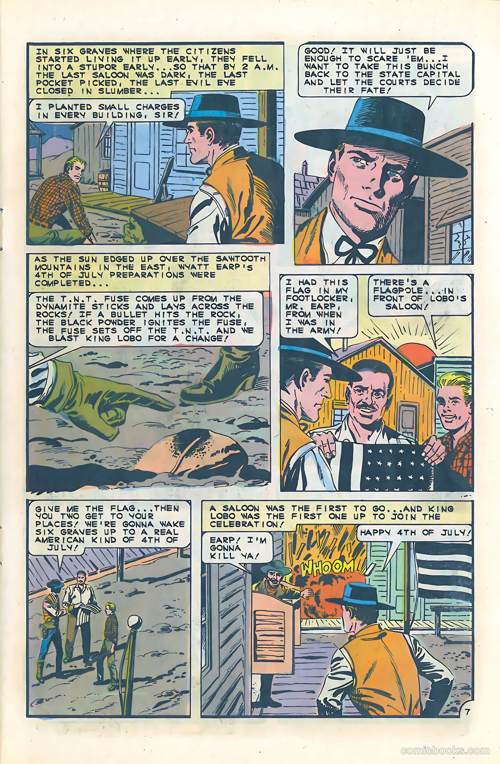 Wyatt Earp, Frontier Marshal #64 (1966) — page 11 of 36
