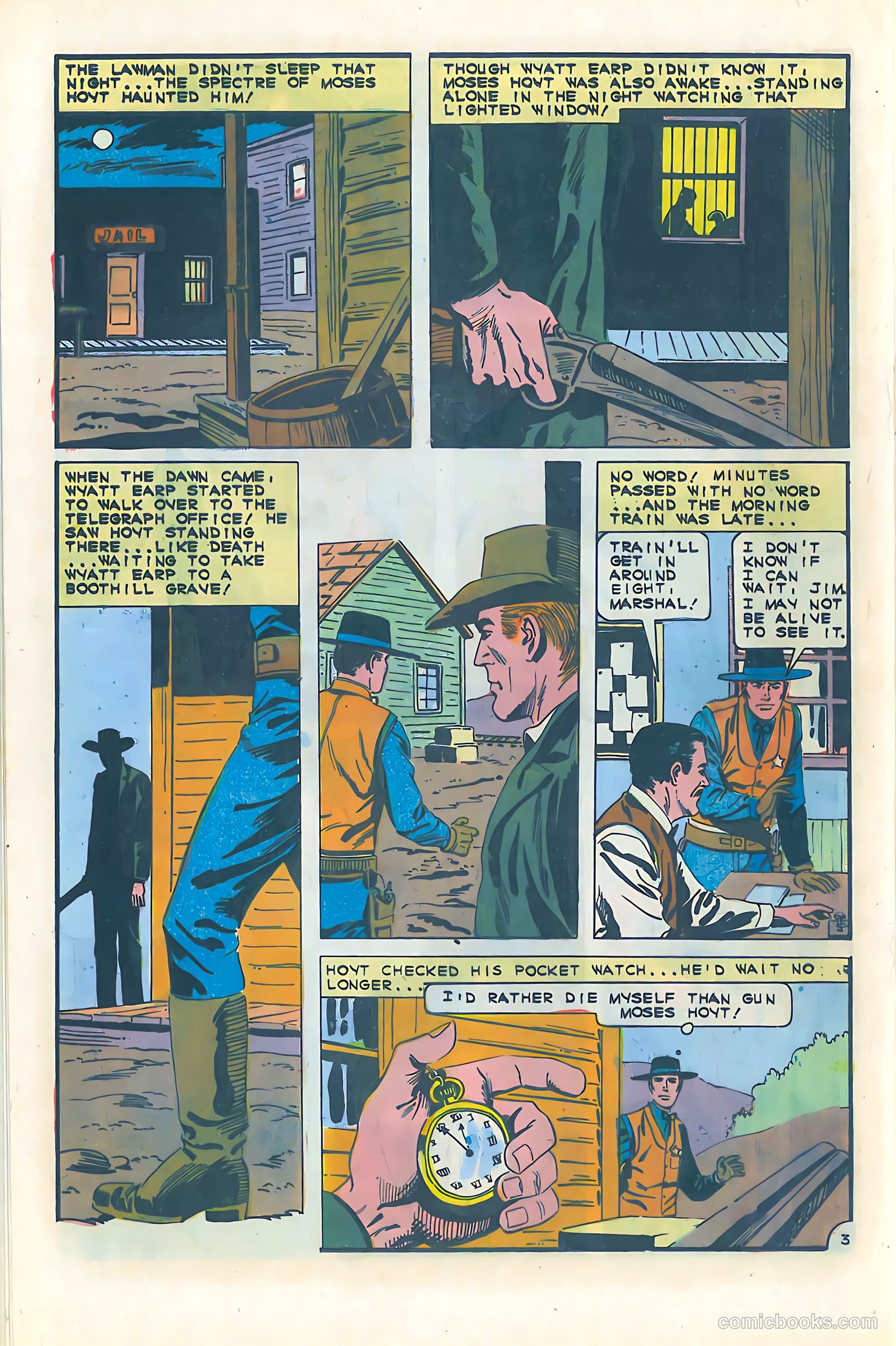 Wyatt Earp, Frontier Marshal #64 (1966) — page 20 of 36