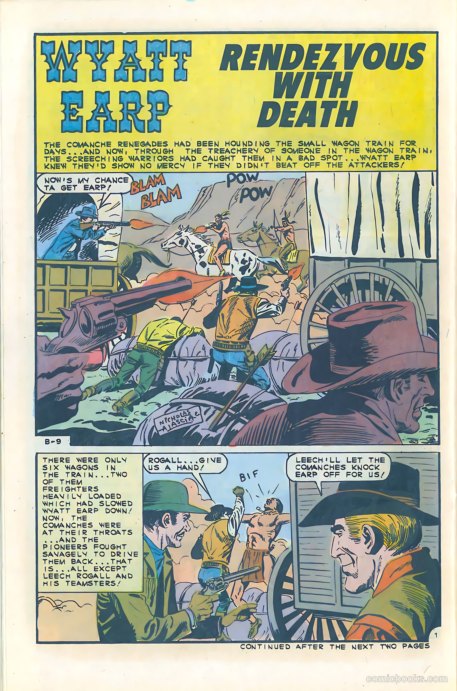 Wyatt Earp, Frontier Marshal #64 (1966) — page 22 of 36