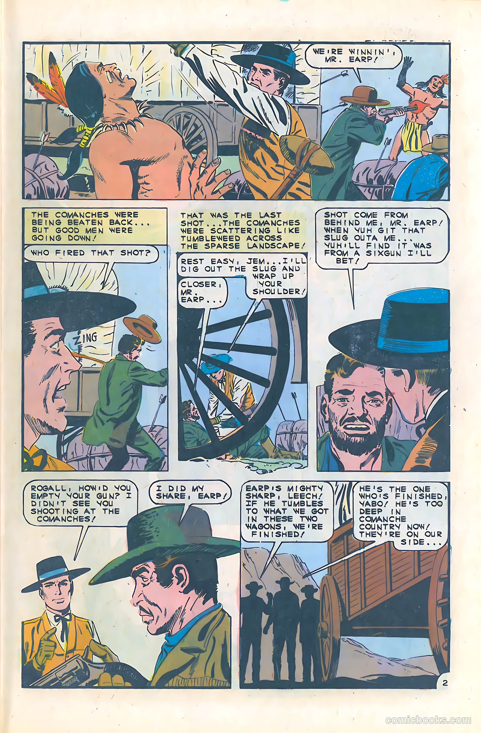 Wyatt Earp, Frontier Marshal #64 (1966) — page 25 of 36