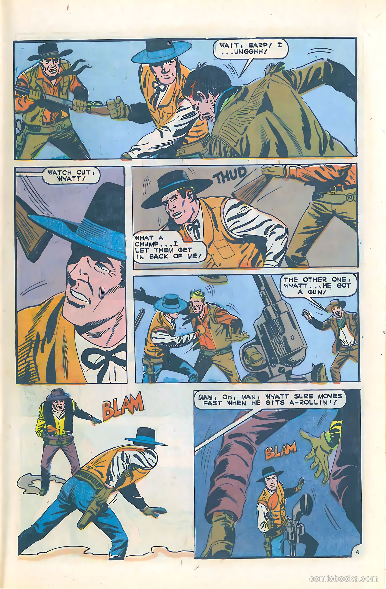 Wyatt Earp, Frontier Marshal #64 (1966) — page 27 of 36