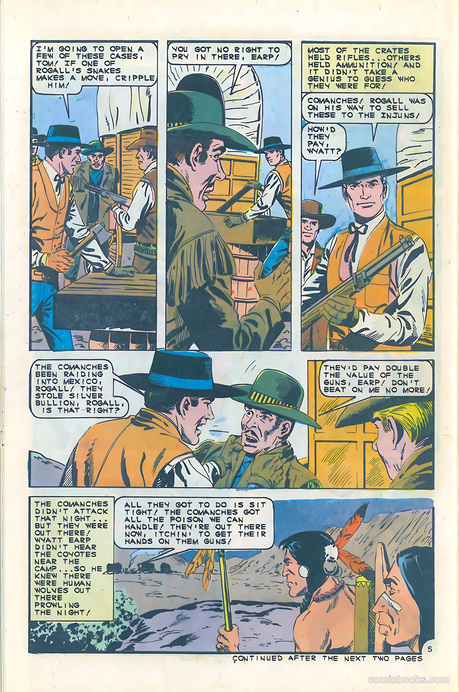 Wyatt Earp, Frontier Marshal #64 (1966) — page 28 of 36