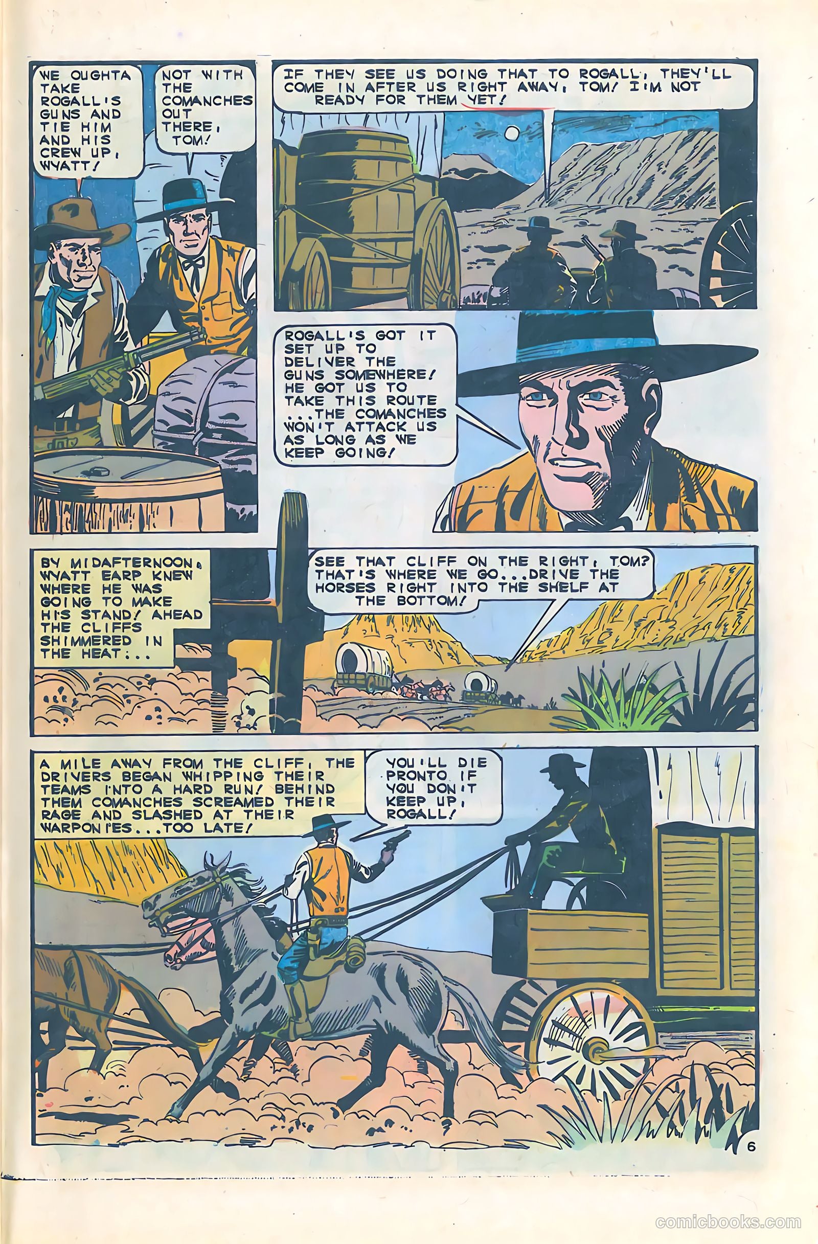 Wyatt Earp, Frontier Marshal #64 (1966) — page 31 of 36