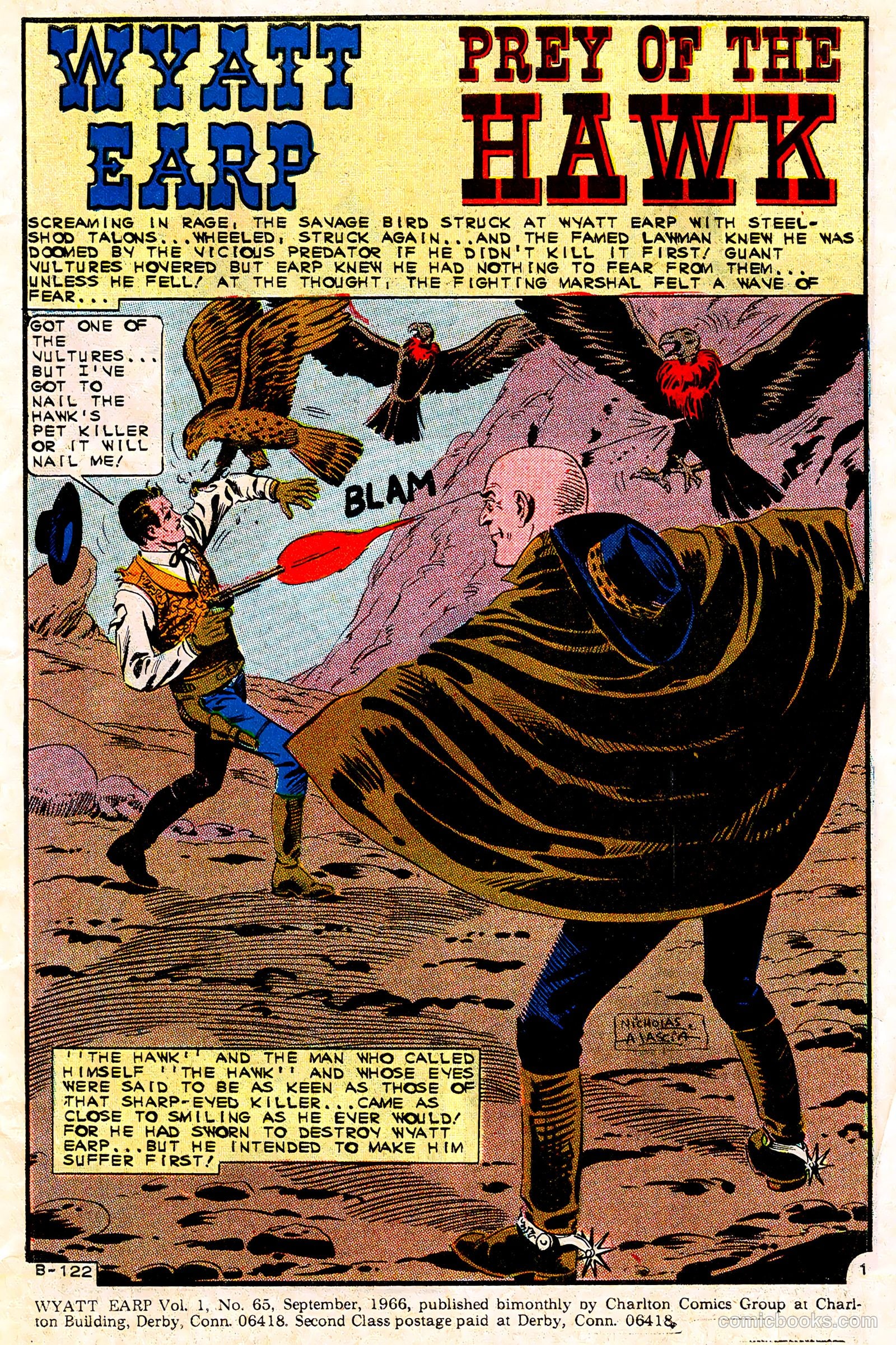 Wyatt Earp, Frontier Marshal #65 (1966) — page 3 of 36