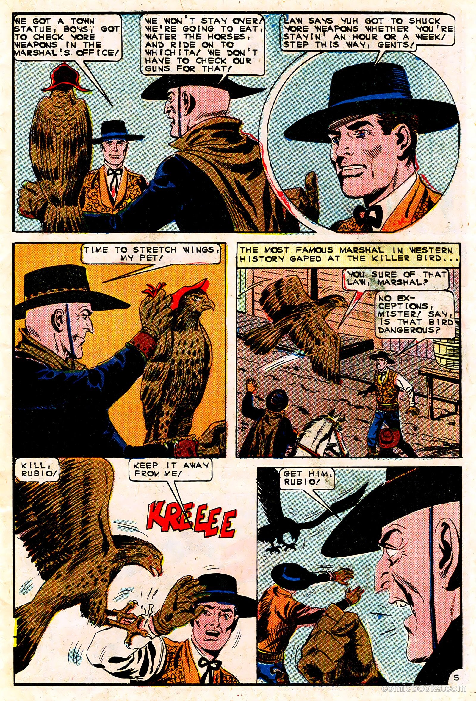 Wyatt Earp, Frontier Marshal #65 (1966) — page 9 of 36