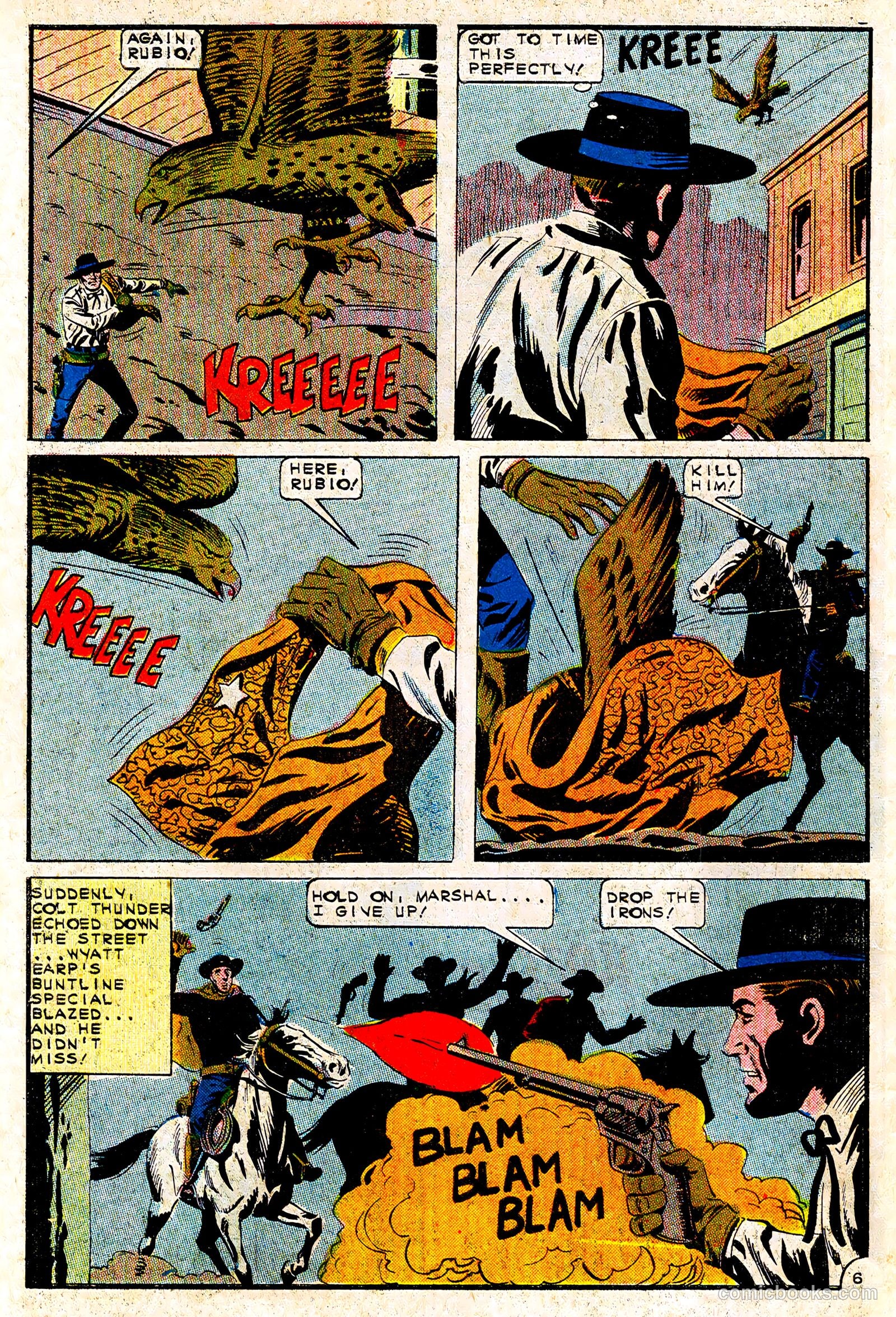 Wyatt Earp, Frontier Marshal #65 (1966) — page 10 of 36