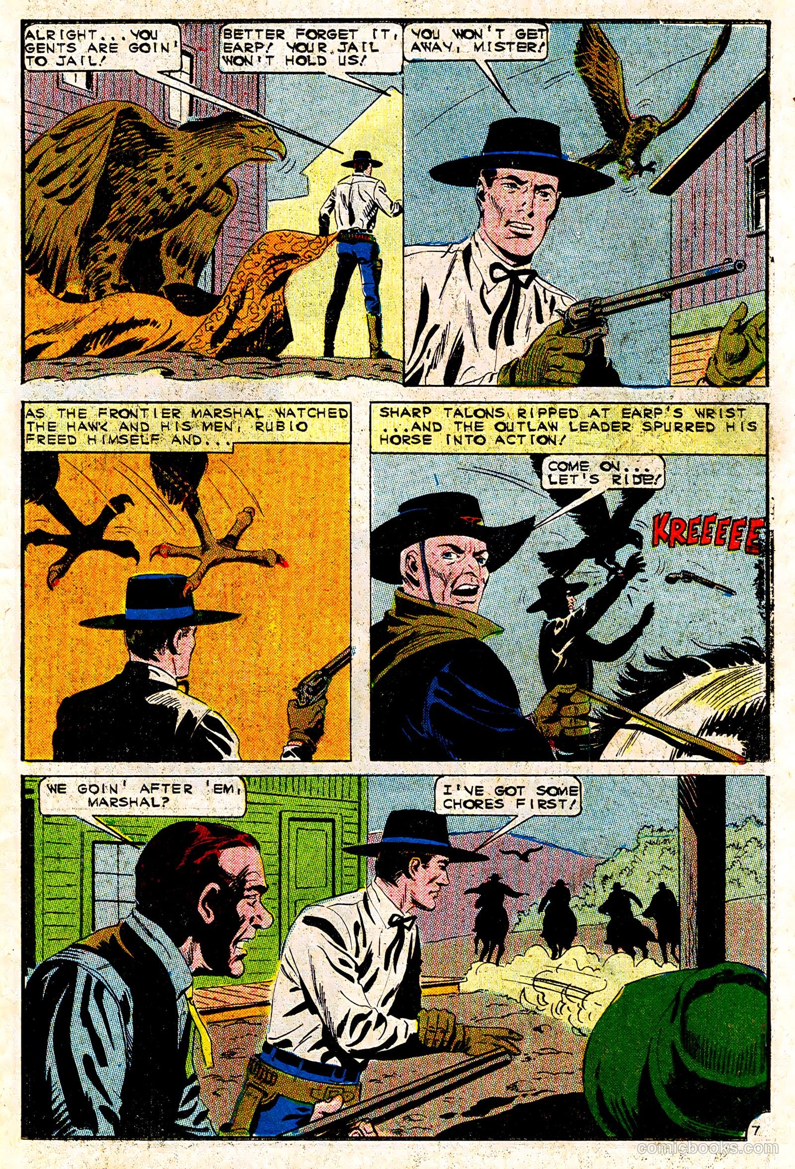 Wyatt Earp, Frontier Marshal #65 (1966) — page 11 of 36