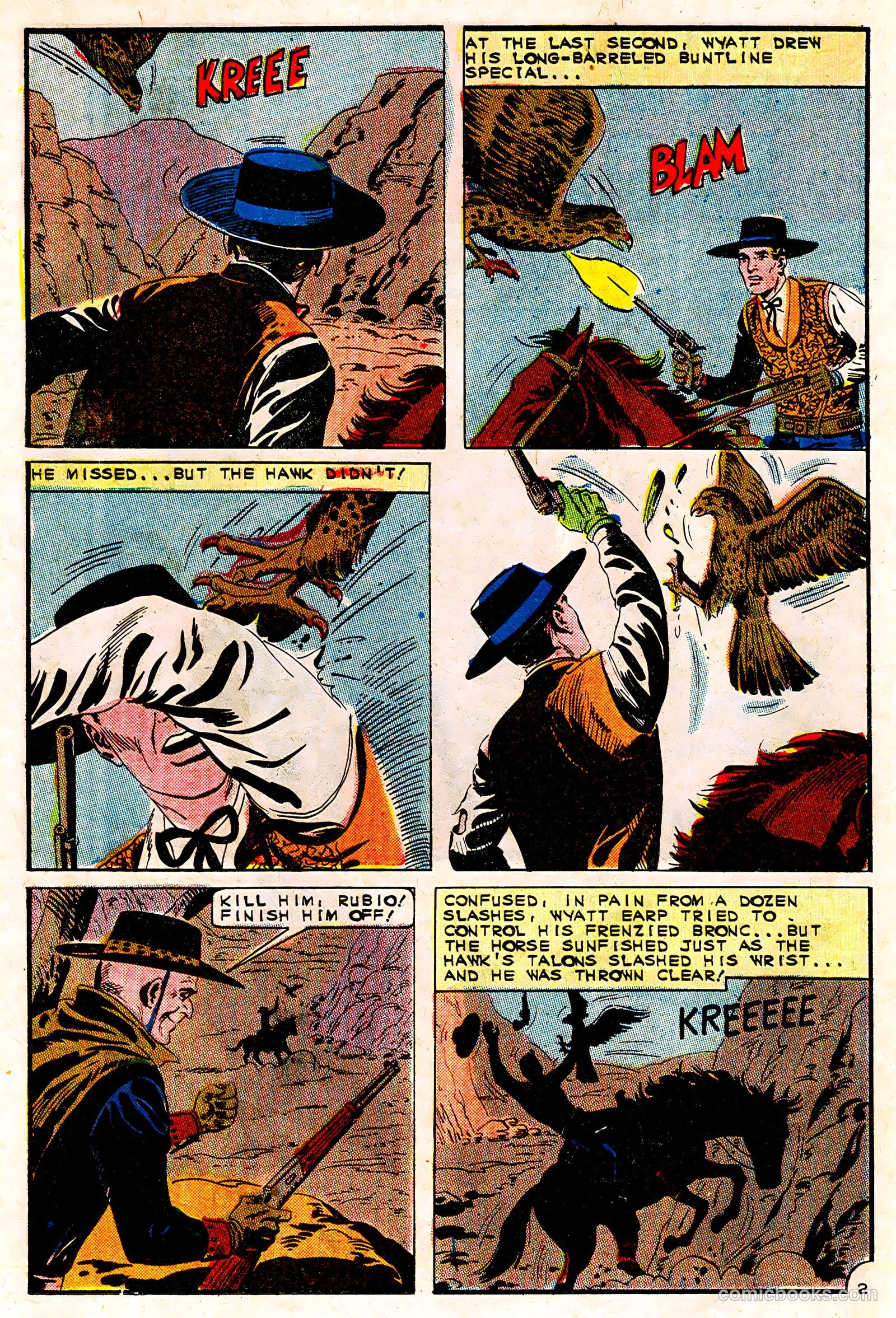 Wyatt Earp, Frontier Marshal #65 (1966) — page 16 of 36