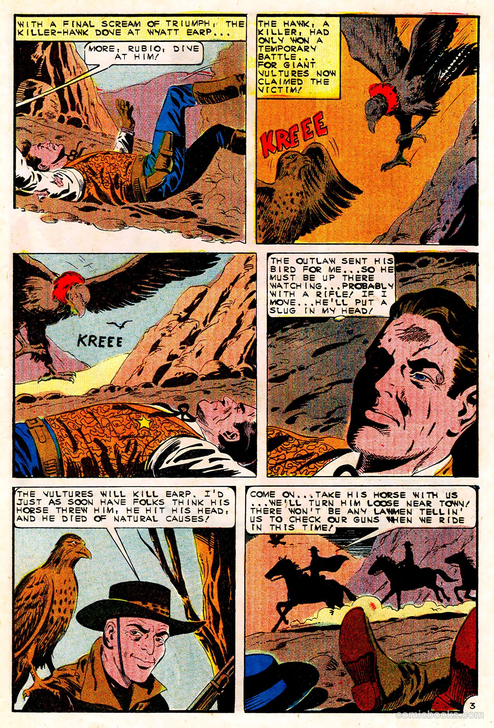 Wyatt Earp, Frontier Marshal #65 (1966) — page 17 of 36