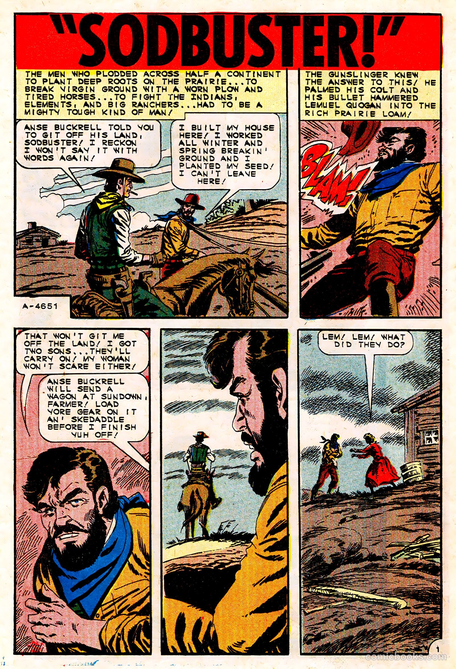Wyatt Earp, Frontier Marshal #65 (1966) — page 28 of 36