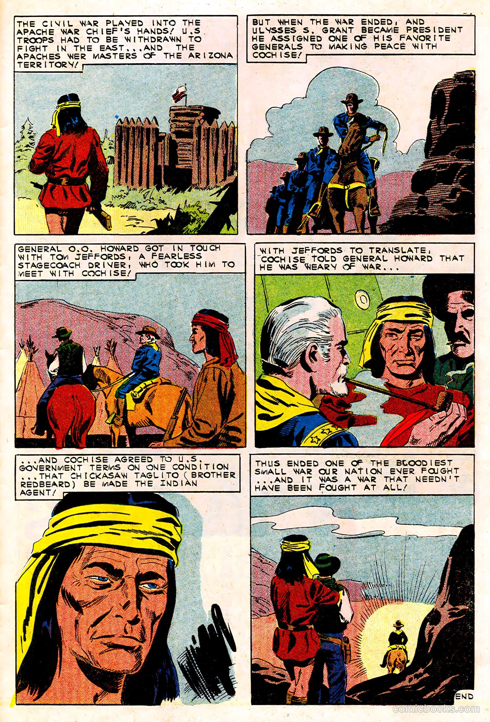 Wyatt Earp, Frontier Marshal #65 (1966) — page 33 of 36