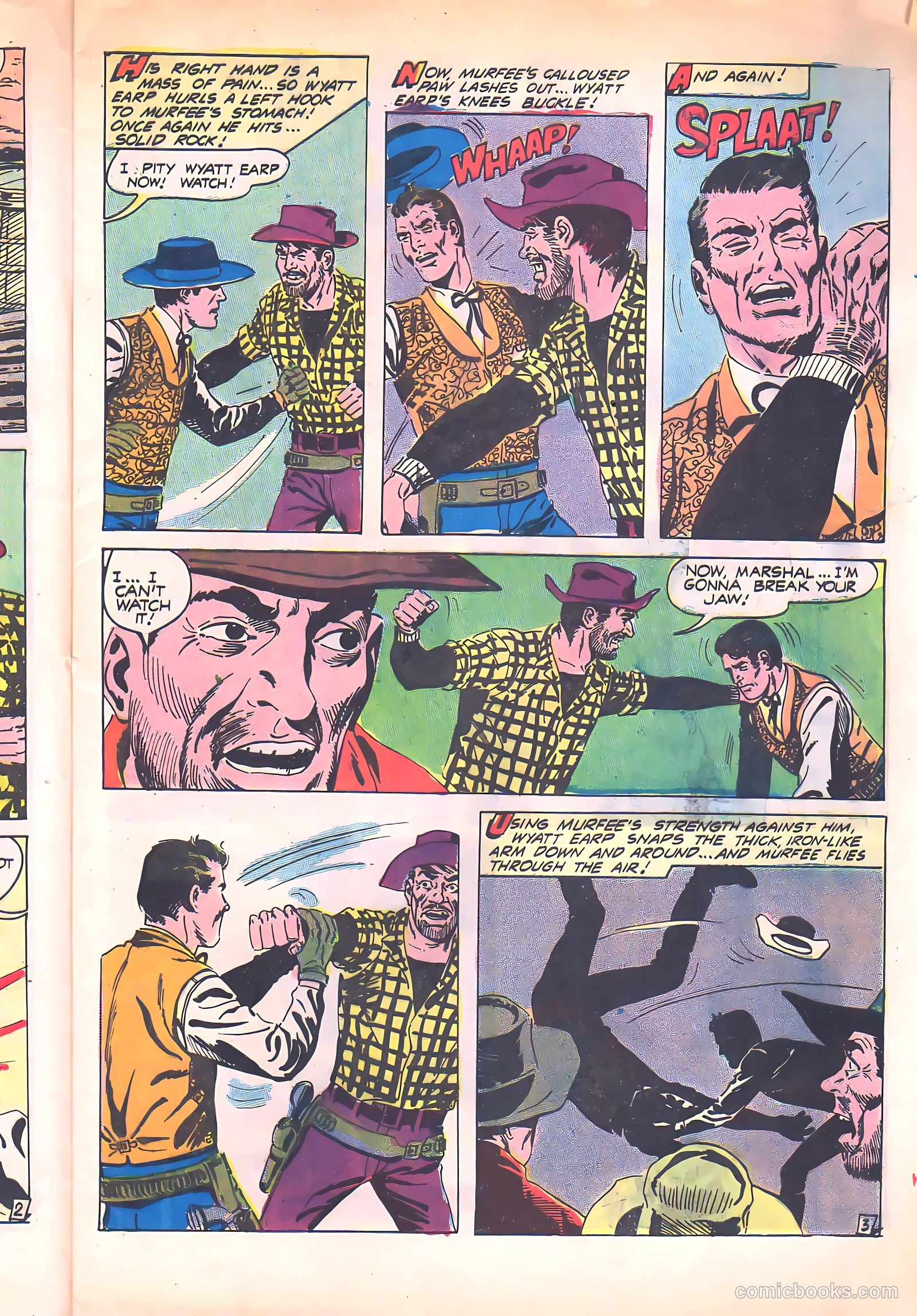 Wyatt Earp, Frontier Marshal #66 (1966) — page 5 of 36