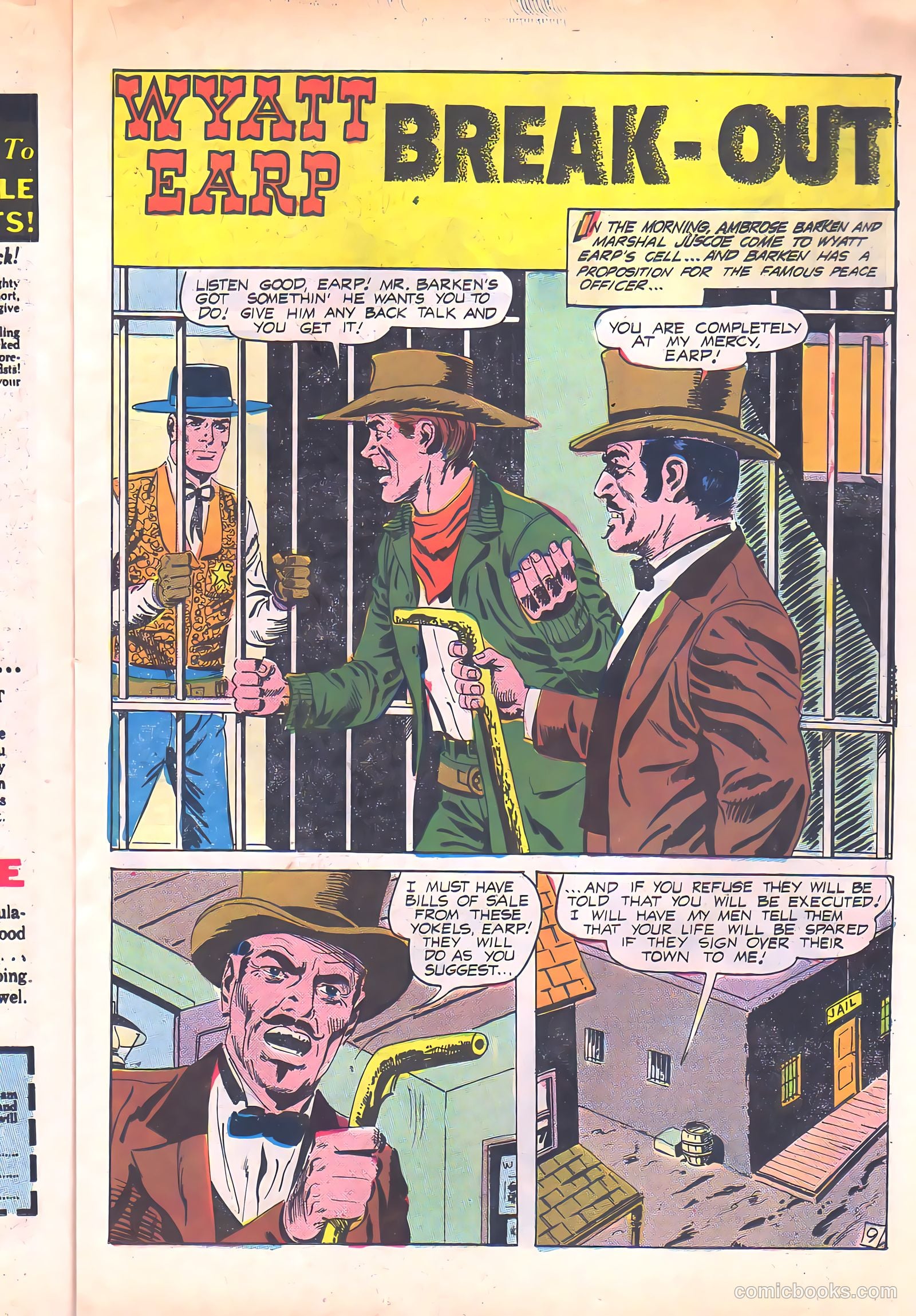 Wyatt Earp, Frontier Marshal #66 (1966) — page 15 of 36
