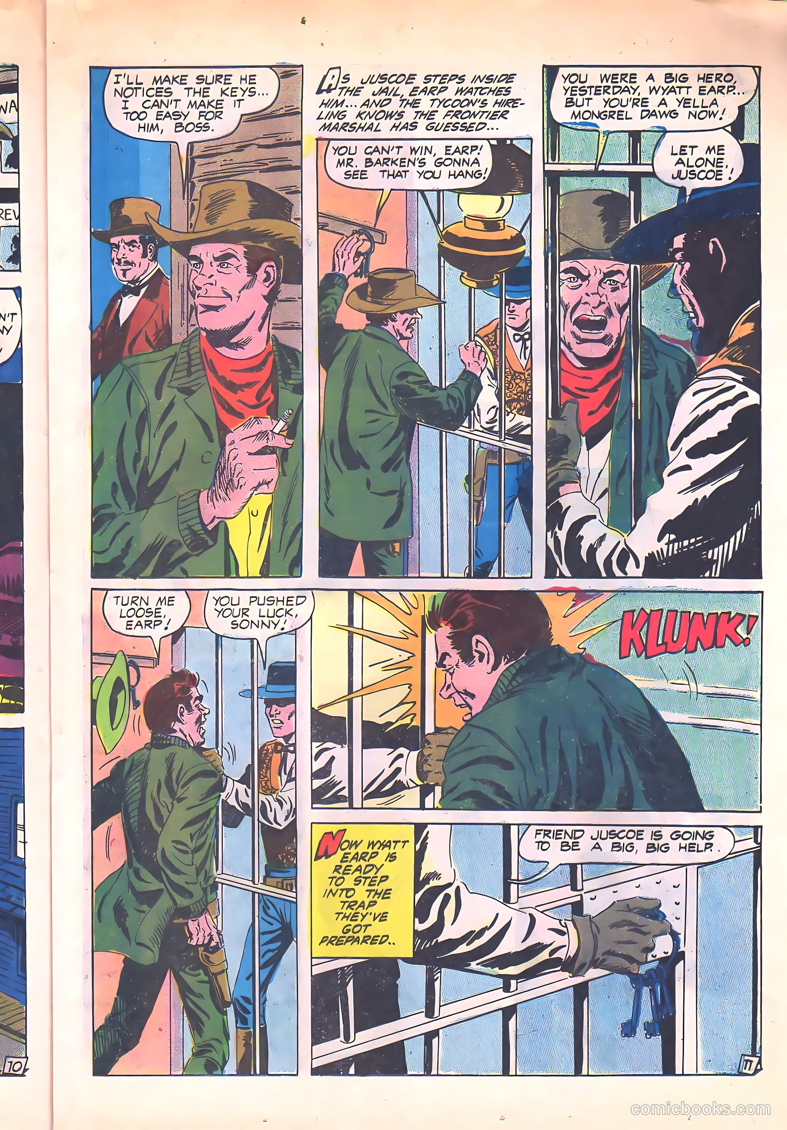 Wyatt Earp, Frontier Marshal #66 (1966) — page 17 of 36