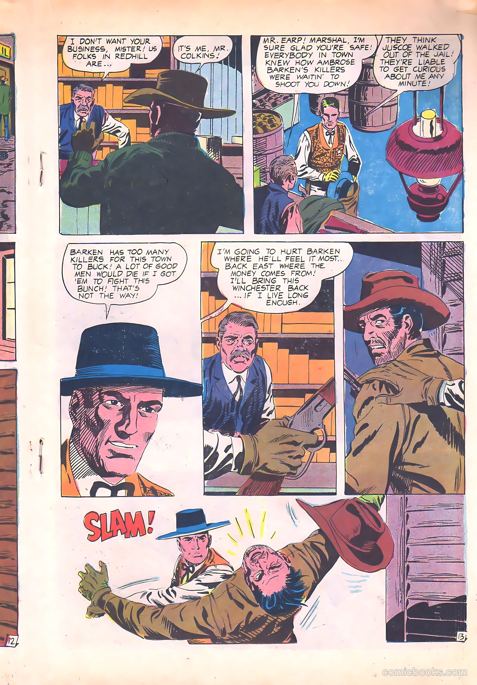Wyatt Earp, Frontier Marshal #66 (1966) — page 19 of 36