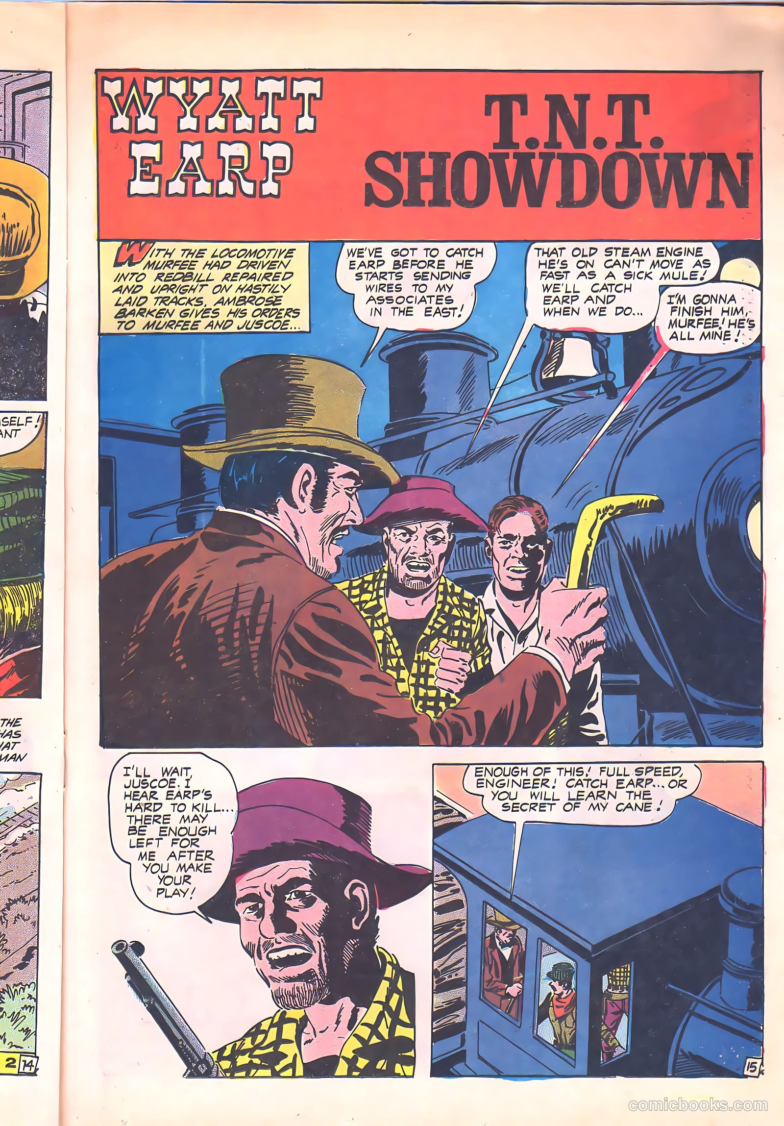 Wyatt Earp, Frontier Marshal #66 (1966) — page 21 of 36