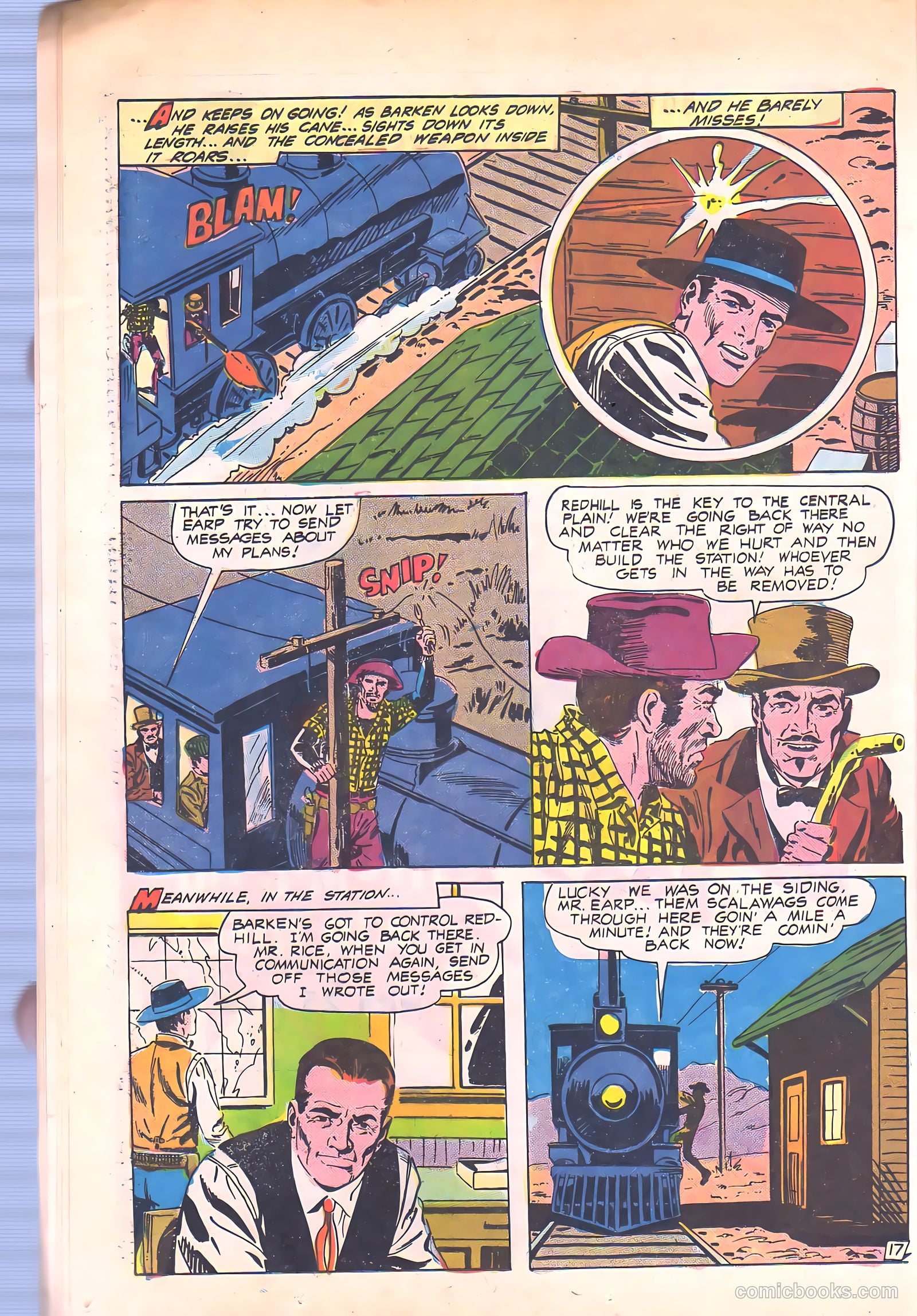 Wyatt Earp, Frontier Marshal #66 (1966) — page 24 of 36