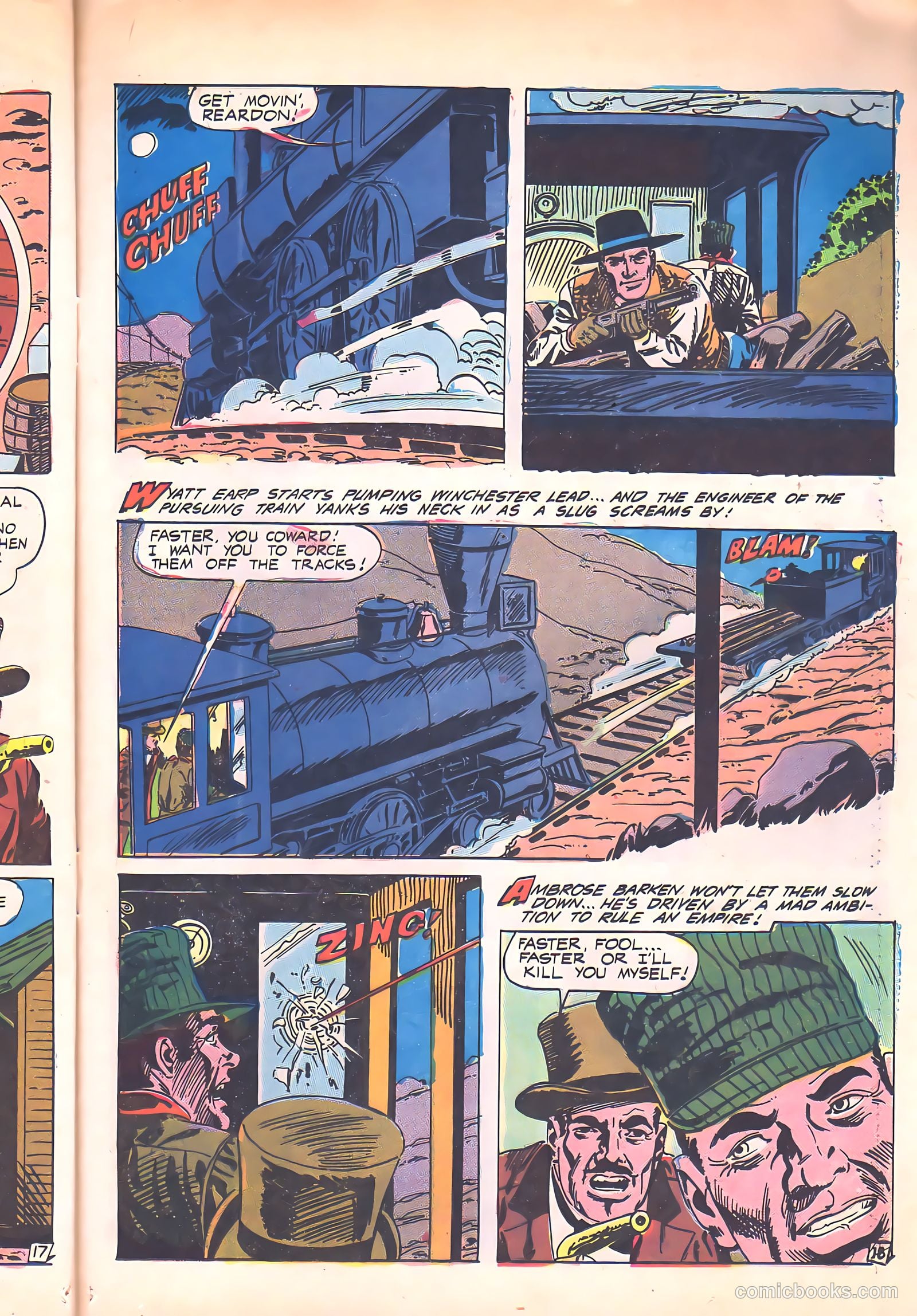 Wyatt Earp, Frontier Marshal #66 (1966) — page 25 of 36