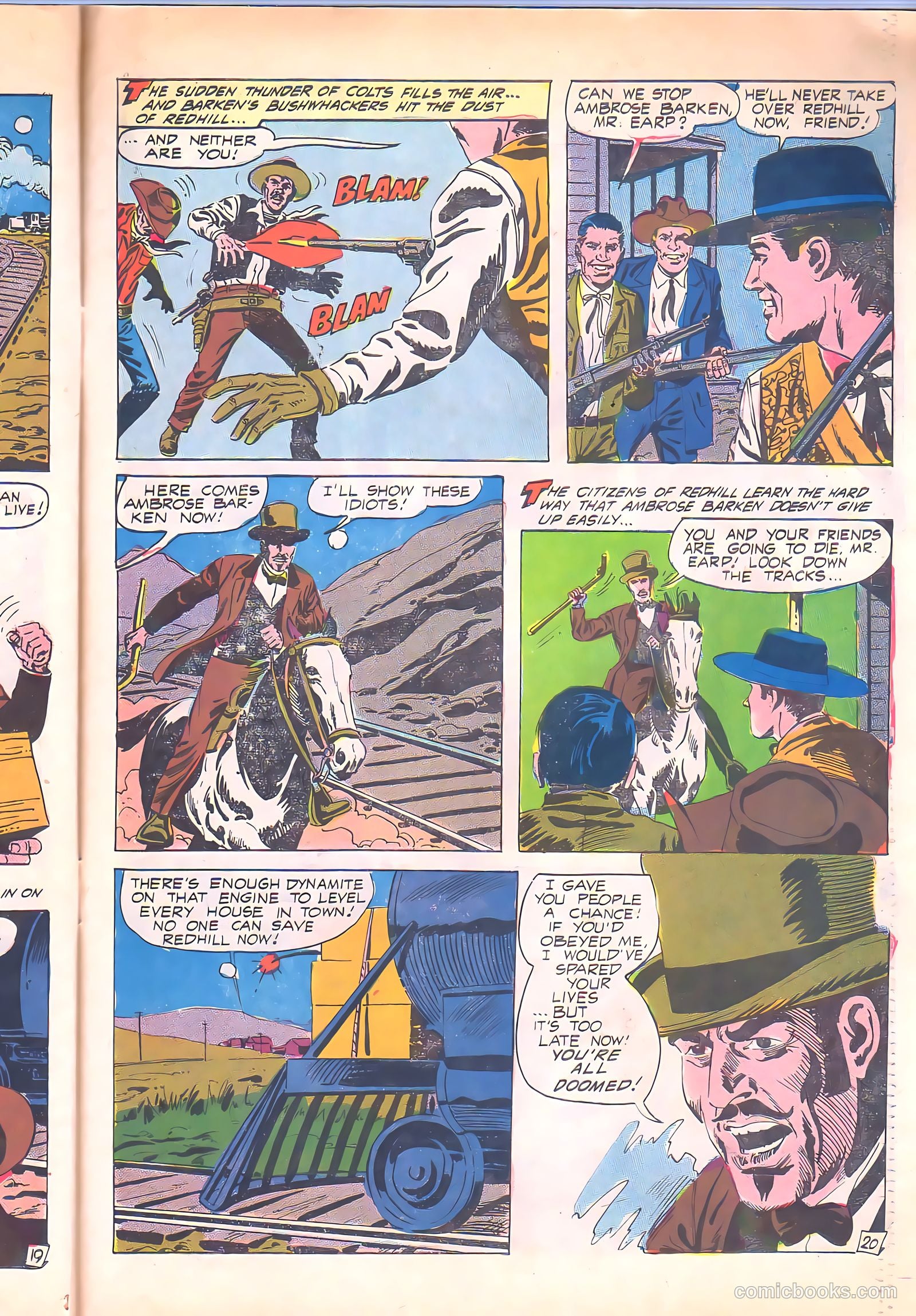 Wyatt Earp, Frontier Marshal #66 (1966) — page 27 of 36