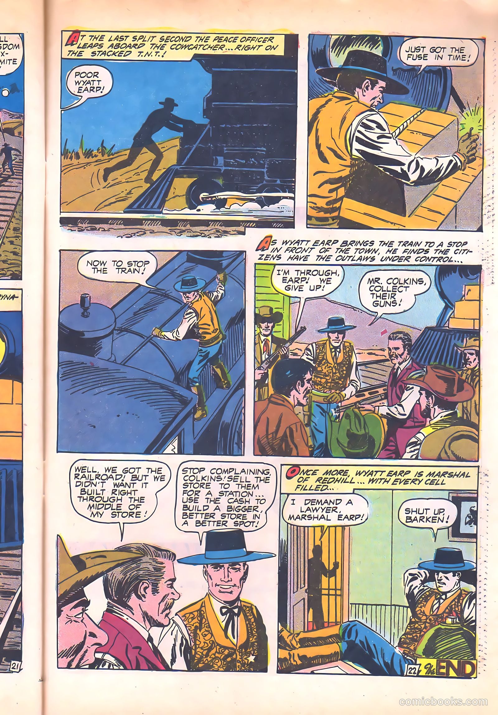 Wyatt Earp, Frontier Marshal #66 (1966) — page 29 of 36