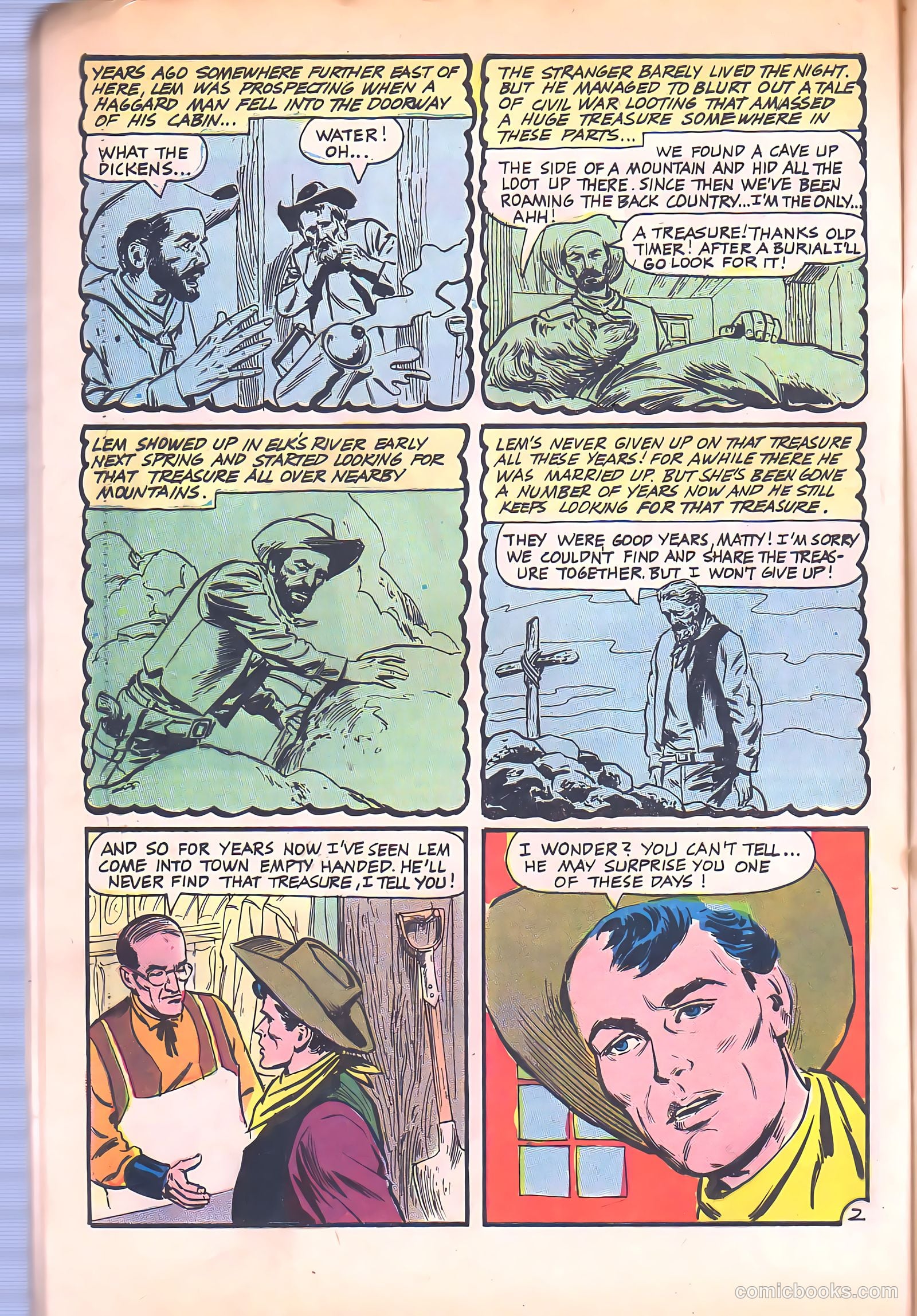 Wyatt Earp, Frontier Marshal #66 (1966) — page 32 of 36