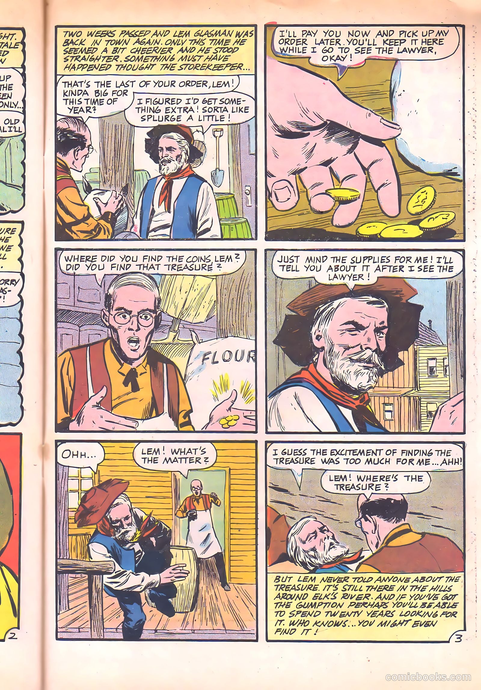 Wyatt Earp, Frontier Marshal #66 (1966) — page 33 of 36