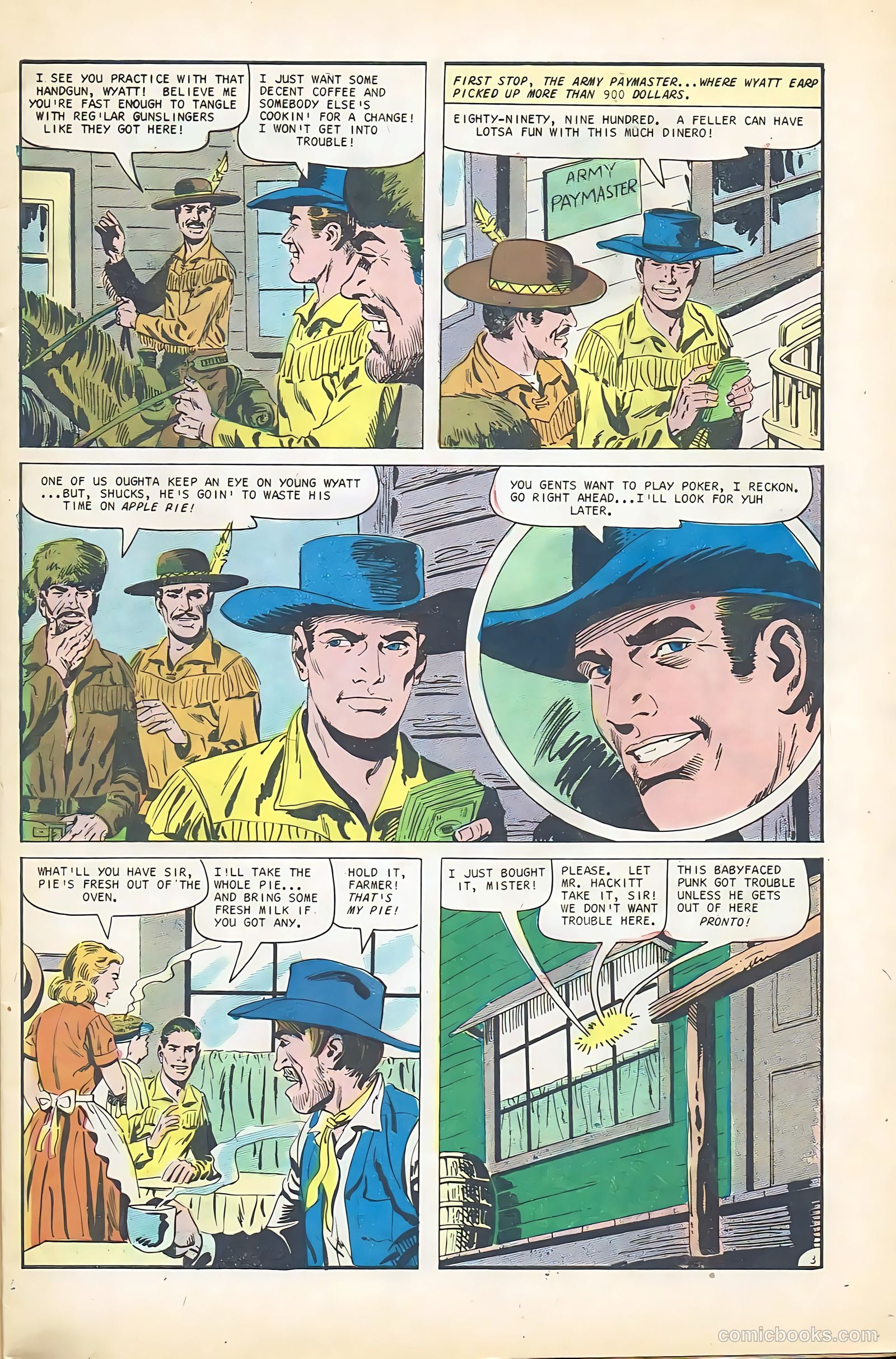 Wyatt Earp, Frontier Marshal #68 (1967) — page 5 of 36