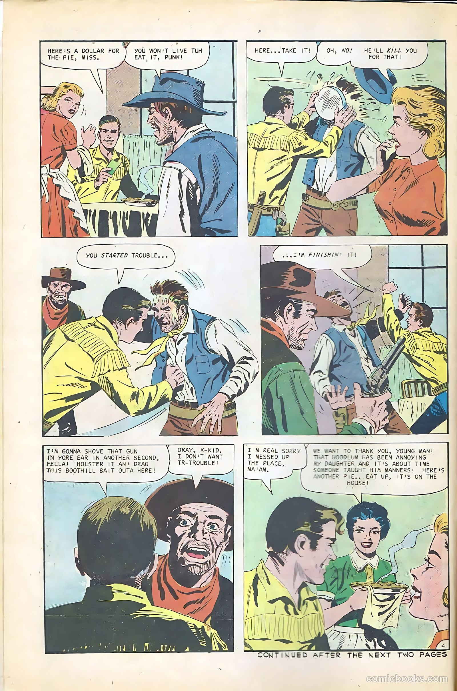 Wyatt Earp, Frontier Marshal #68 (1967) — page 6 of 36