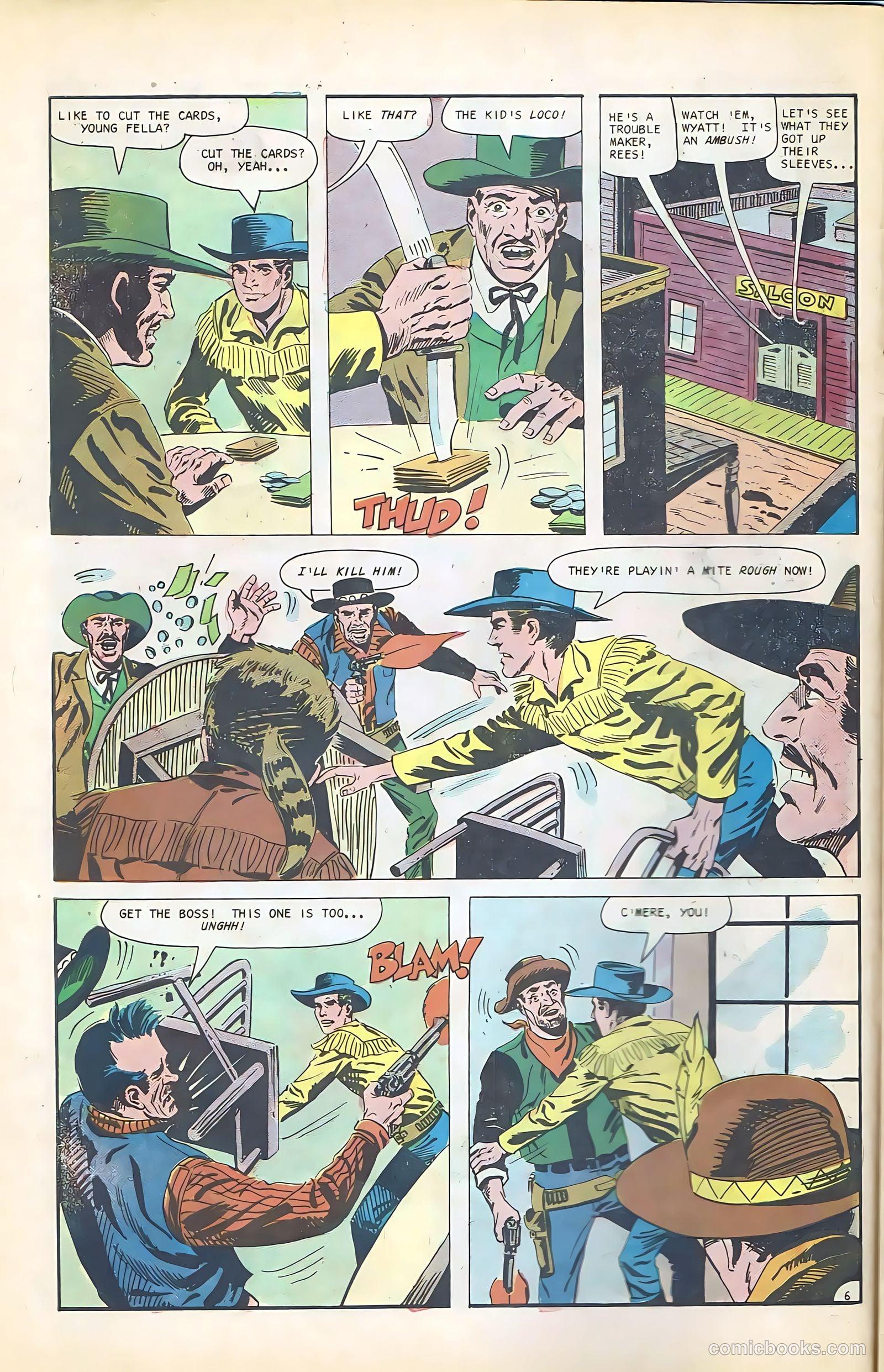 Wyatt Earp, Frontier Marshal #68 (1967) — page 10 of 36