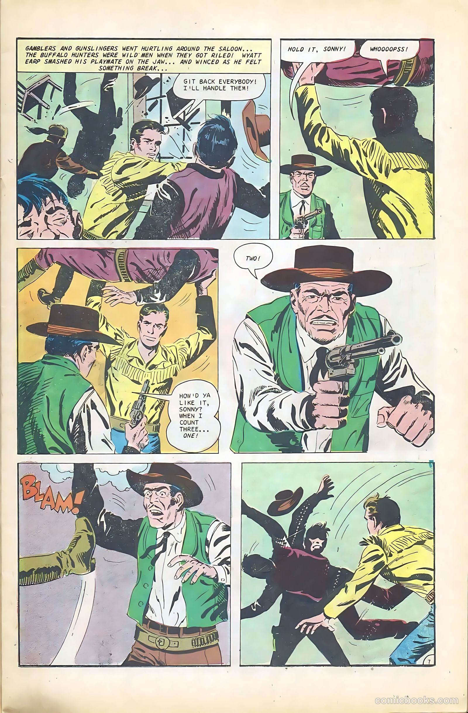 Wyatt Earp, Frontier Marshal #68 (1967) — page 11 of 36