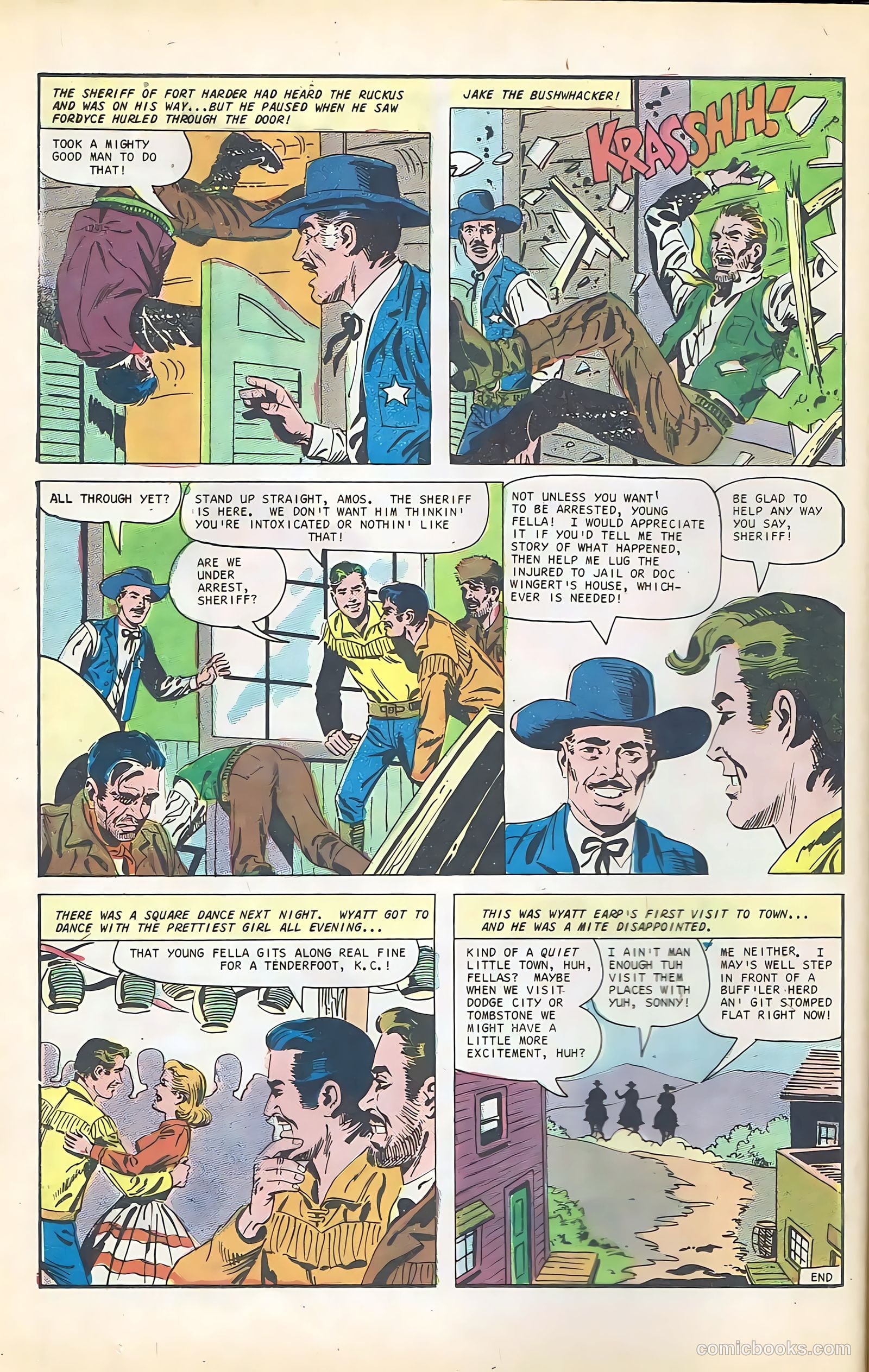 Wyatt Earp, Frontier Marshal #68 (1967) — page 12 of 36