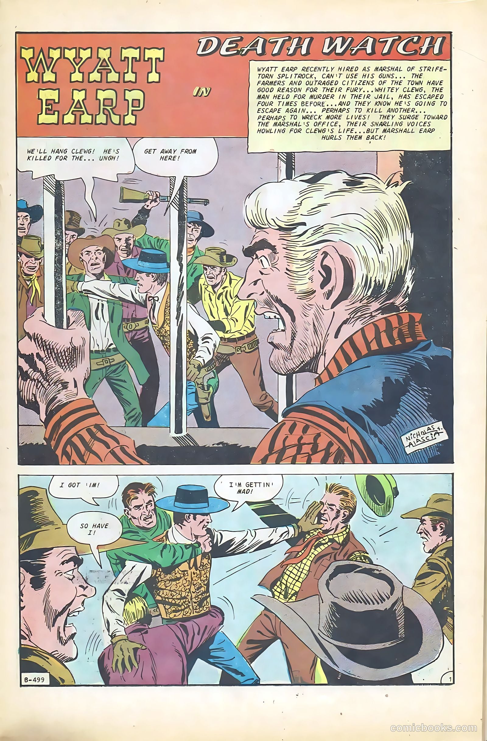 Wyatt Earp, Frontier Marshal #68 (1967) — page 15 of 36