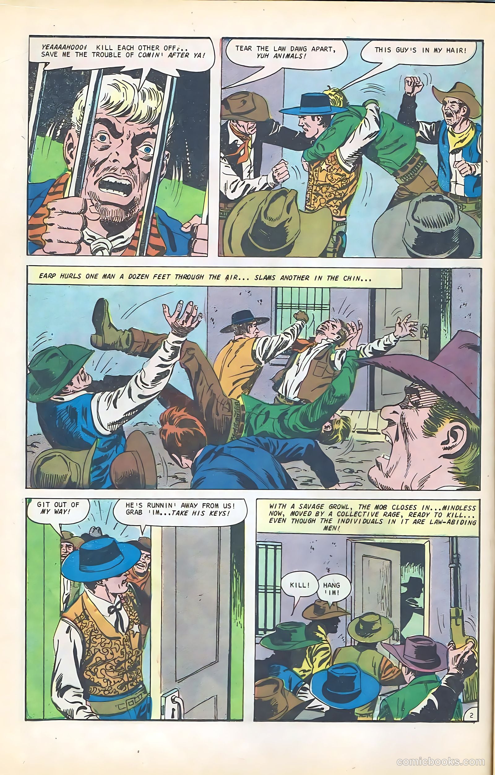 Wyatt Earp, Frontier Marshal #68 (1967) — page 16 of 36