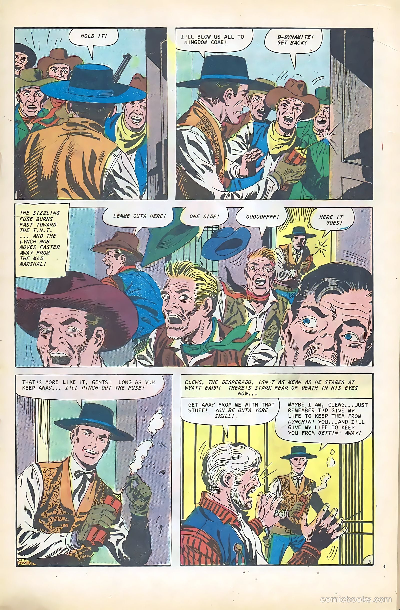 Wyatt Earp, Frontier Marshal #68 (1967) — page 17 of 36