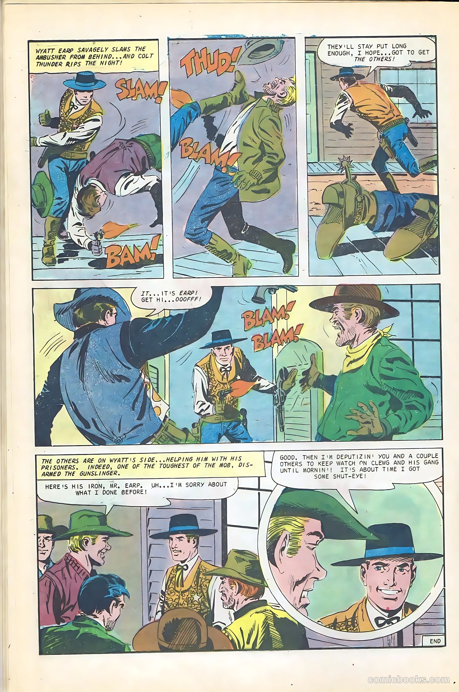 Wyatt Earp, Frontier Marshal #68 (1967) — page 20 of 36