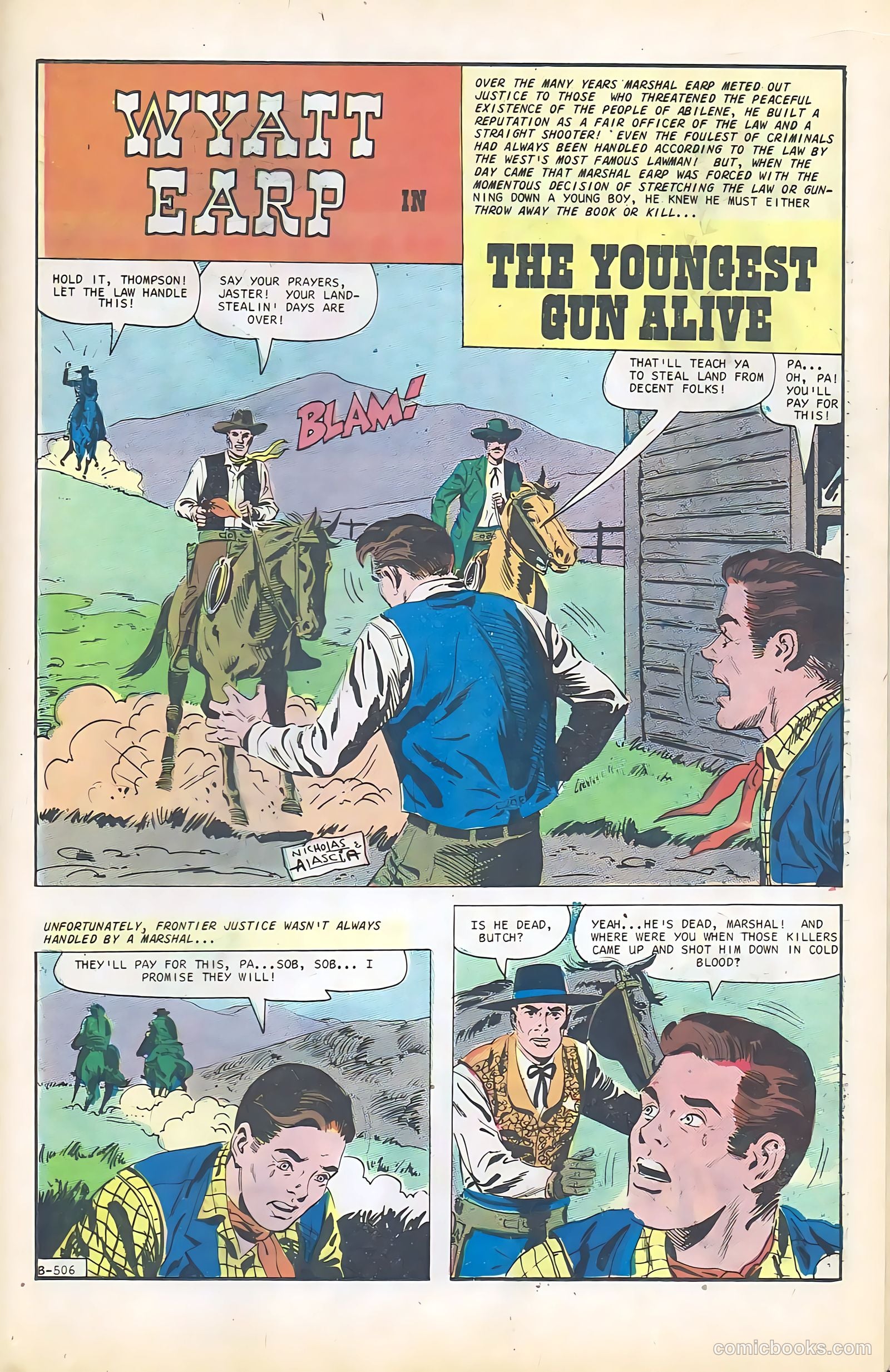 Wyatt Earp, Frontier Marshal #68 (1967) — page 25 of 36