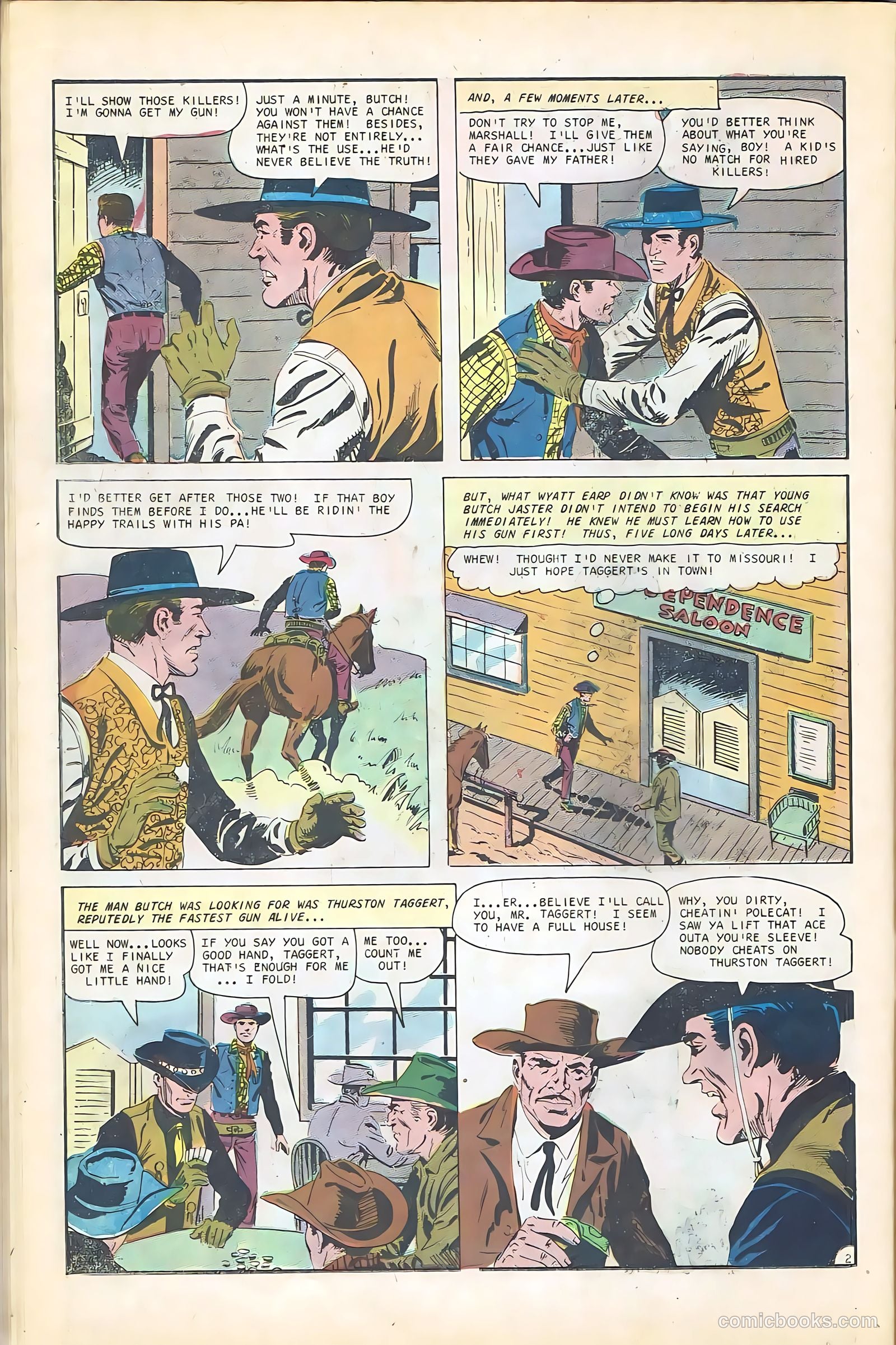 Wyatt Earp, Frontier Marshal #68 (1967) — page 26 of 36