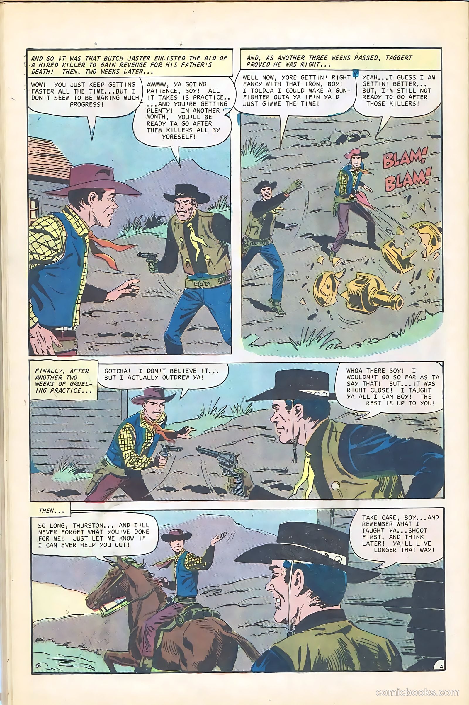 Wyatt Earp, Frontier Marshal #68 (1967) — page 28 of 36