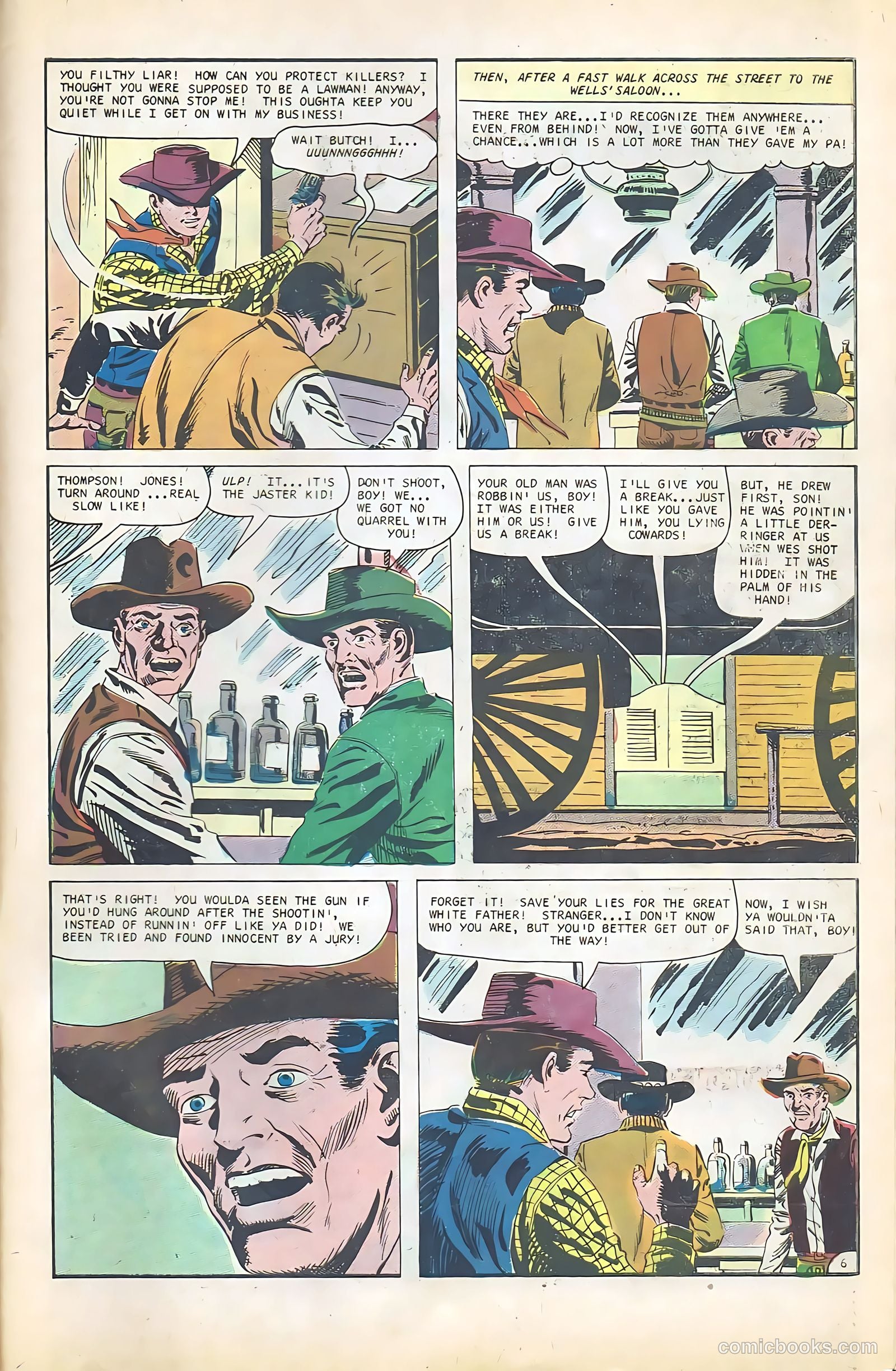 Wyatt Earp, Frontier Marshal #68 (1967) — page 31 of 36