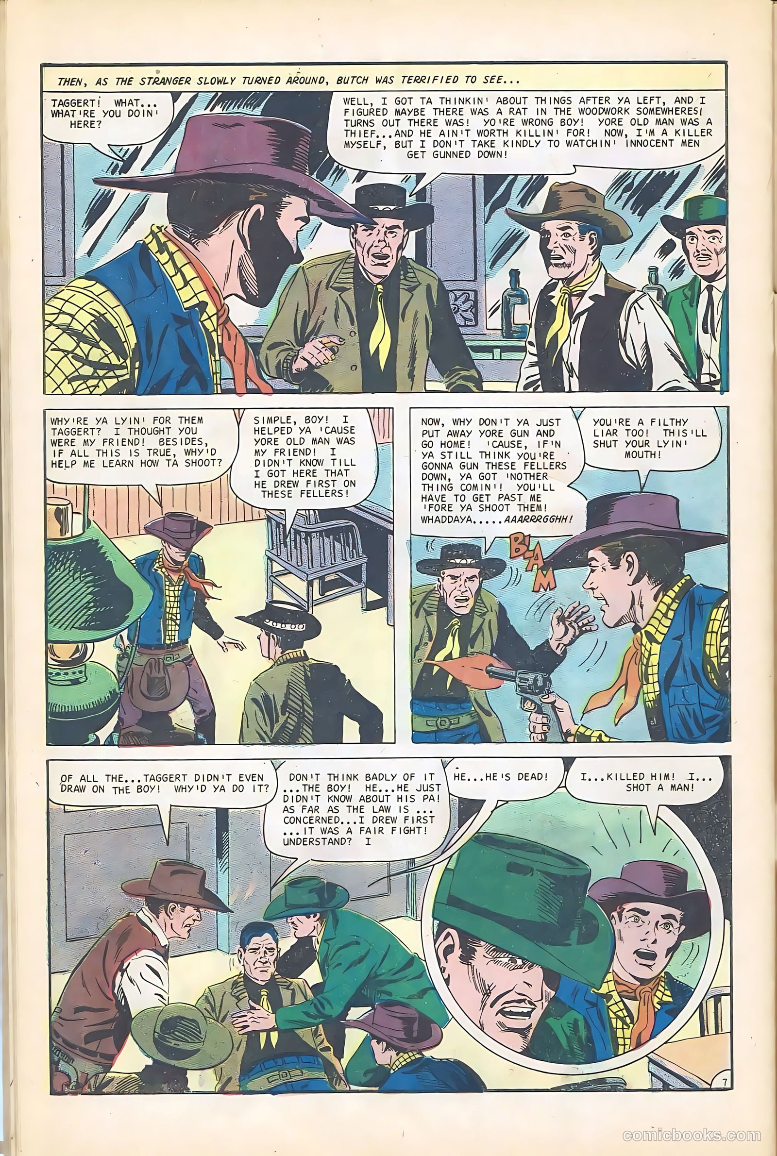 Wyatt Earp, Frontier Marshal #68 (1967) — page 32 of 36