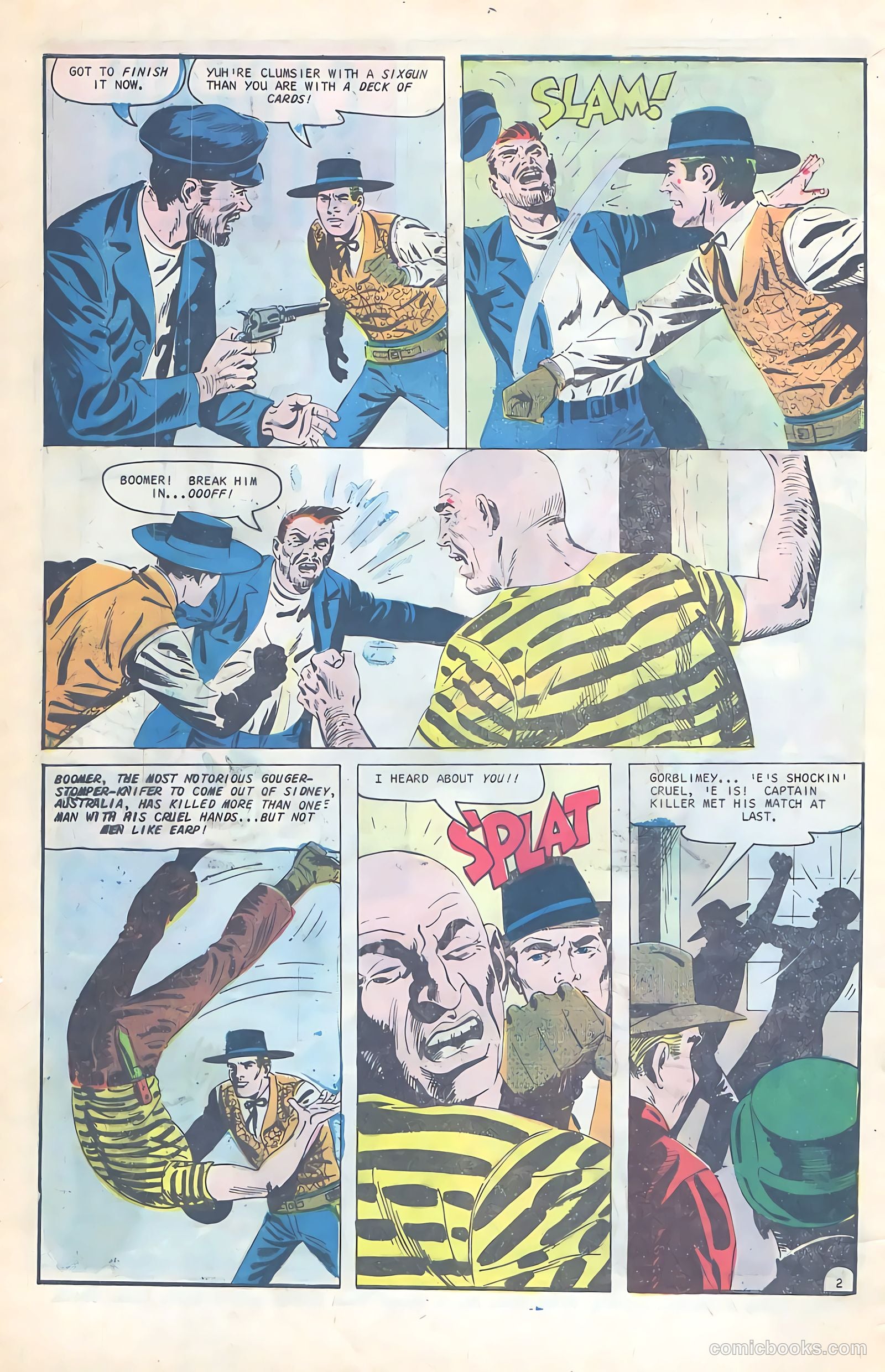 Wyatt Earp, Frontier Marshal #70 (1967) — page 4 of 36
