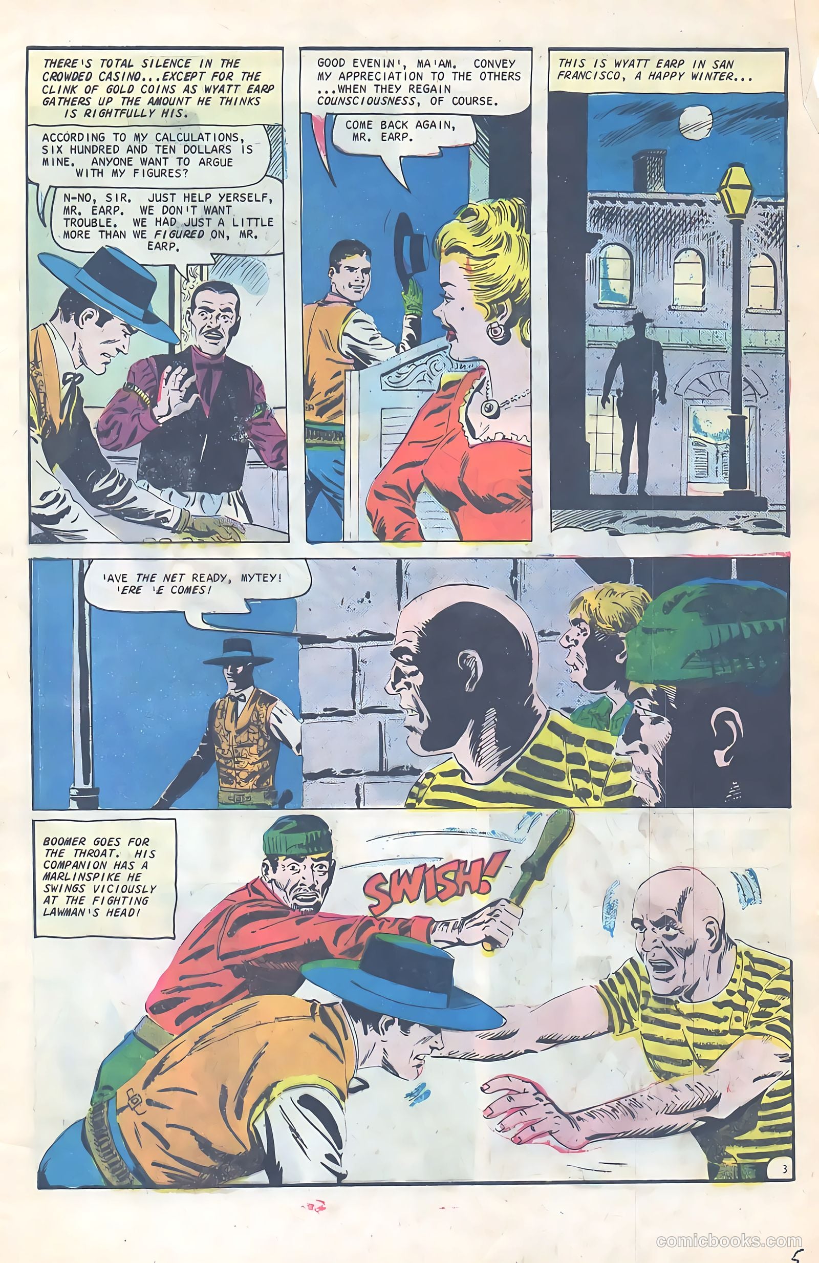 Wyatt Earp, Frontier Marshal #70 (1967) — page 5 of 36