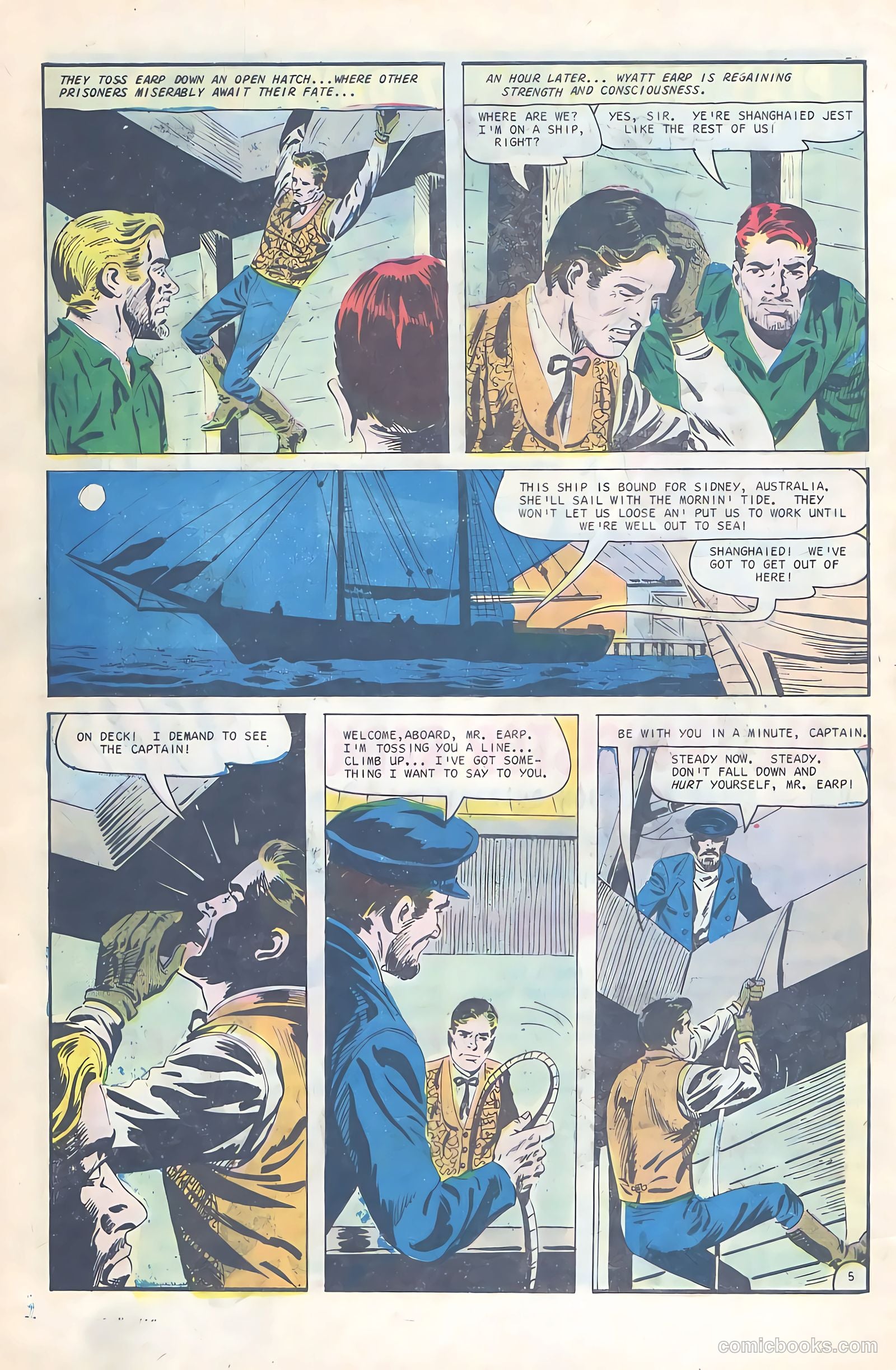 Wyatt Earp, Frontier Marshal #70 (1967) — page 8 of 36
