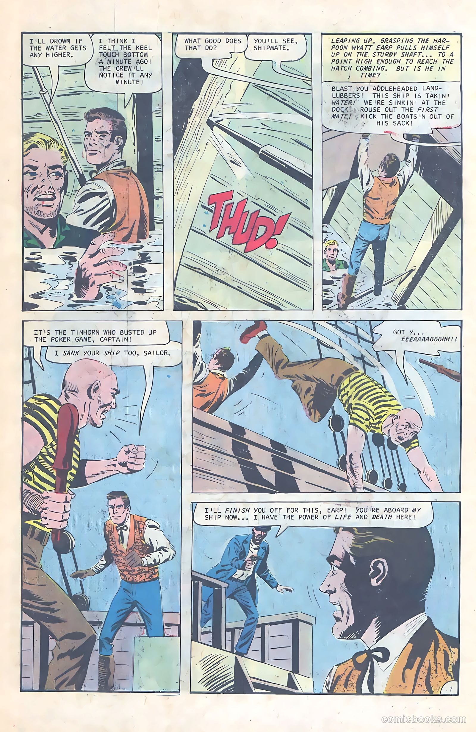 Wyatt Earp, Frontier Marshal #70 (1967) — page 10 of 36
