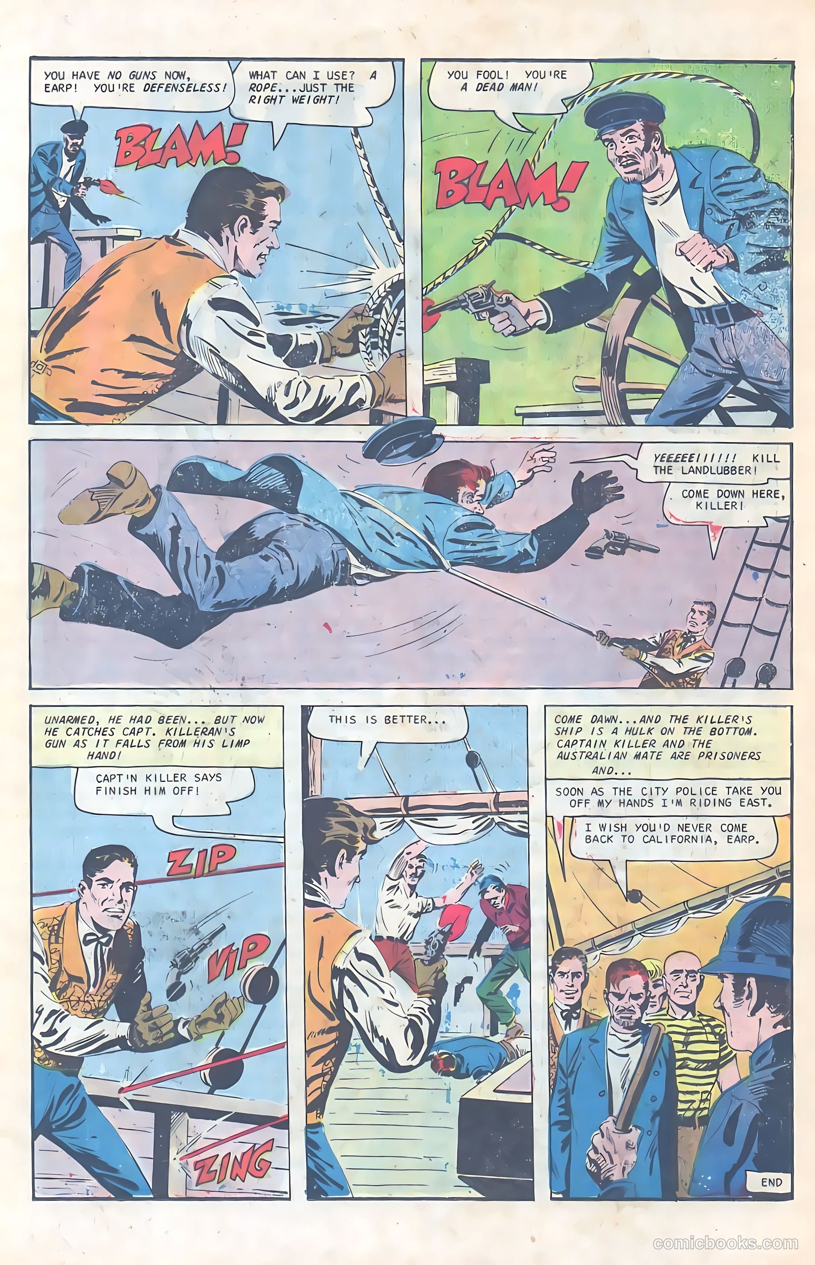 Wyatt Earp, Frontier Marshal #70 (1967) — page 11 of 36