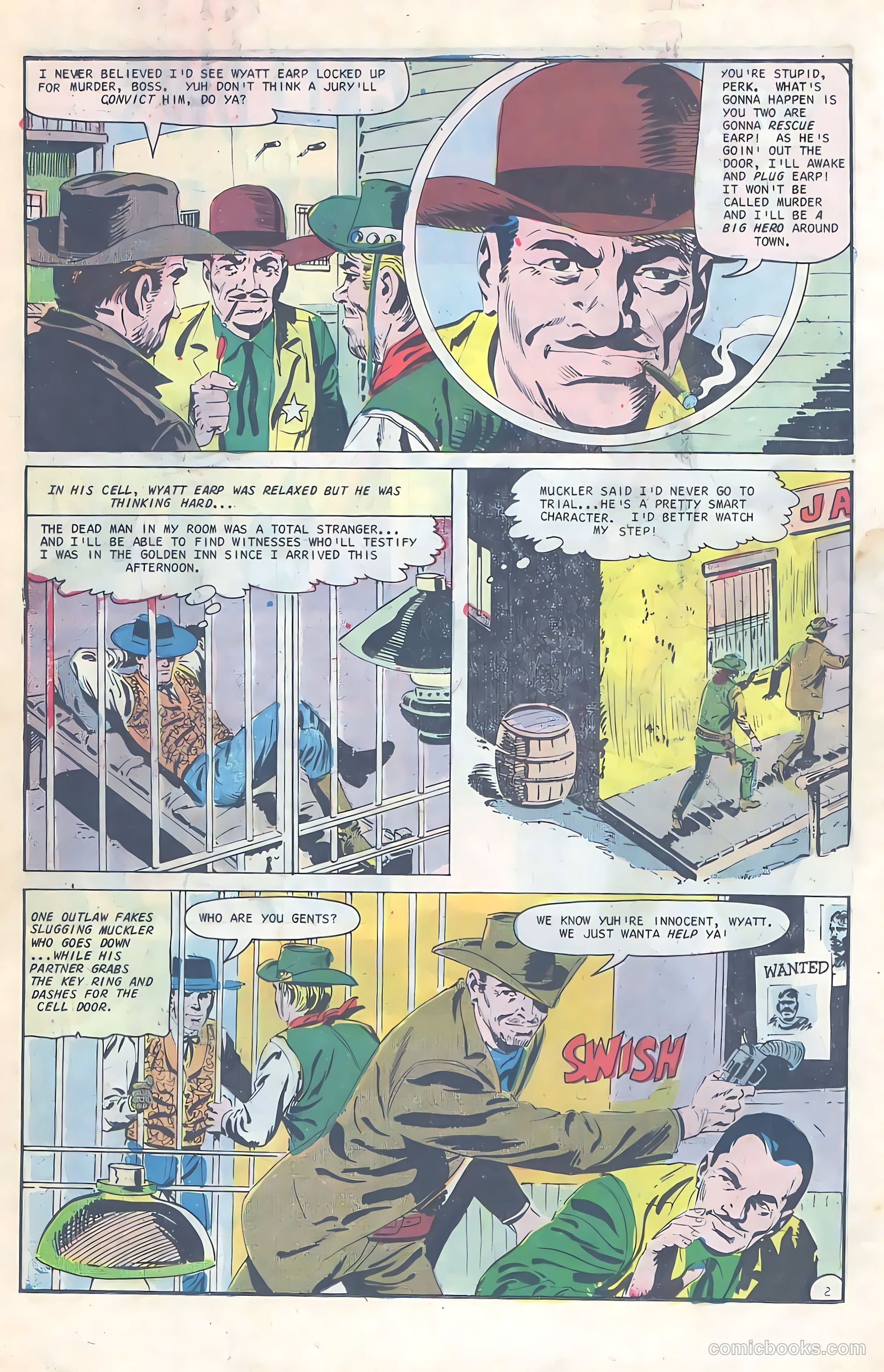 Wyatt Earp, Frontier Marshal #70 (1967) — page 18 of 36